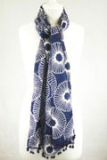 Scarf Bloom Navy
