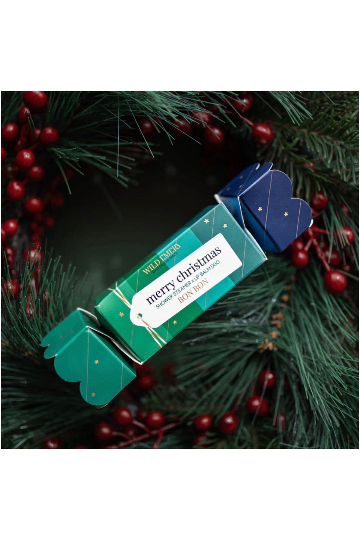 Merry Christmas  Shower Steamer x Lip Balm Duo Bon Bon