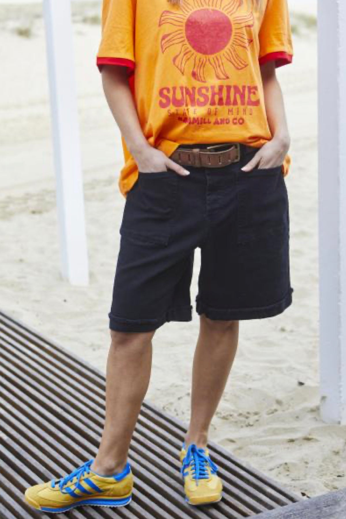 New Weekend Stretch Short Black - PREORDER DELIVERY EARLY DEC