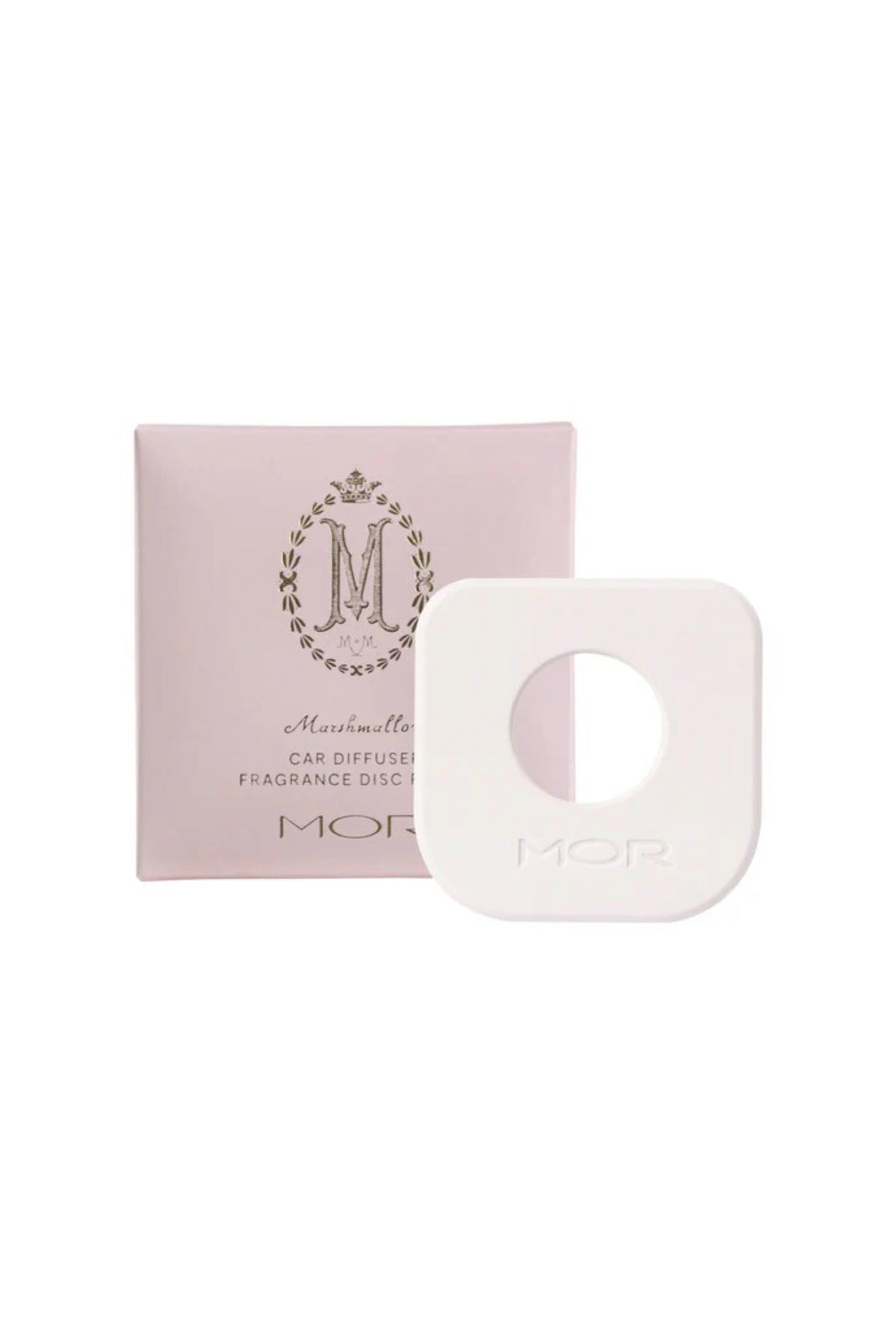 Mor Car Diffuser Marshmallow Fragrance Disc Refill