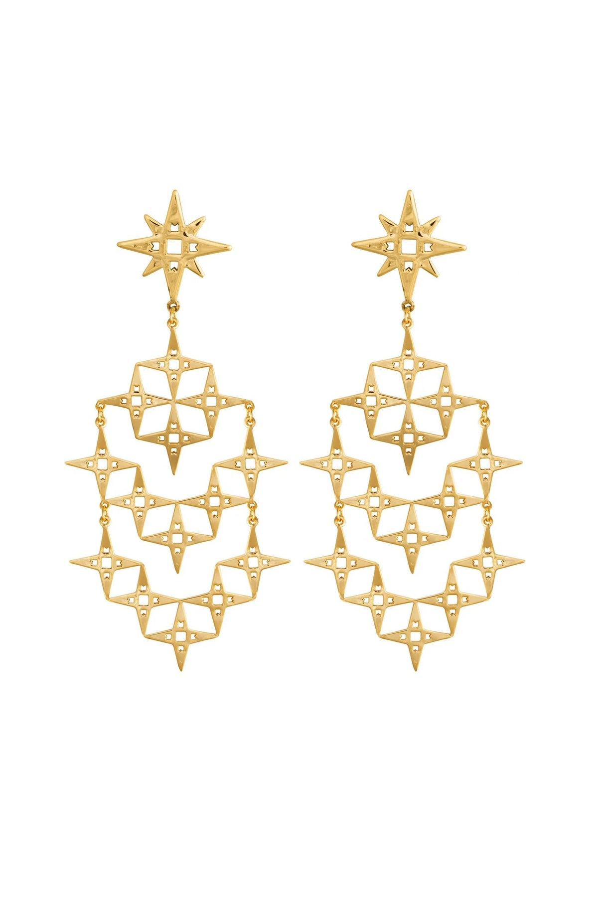 Stardust Earrings Gold