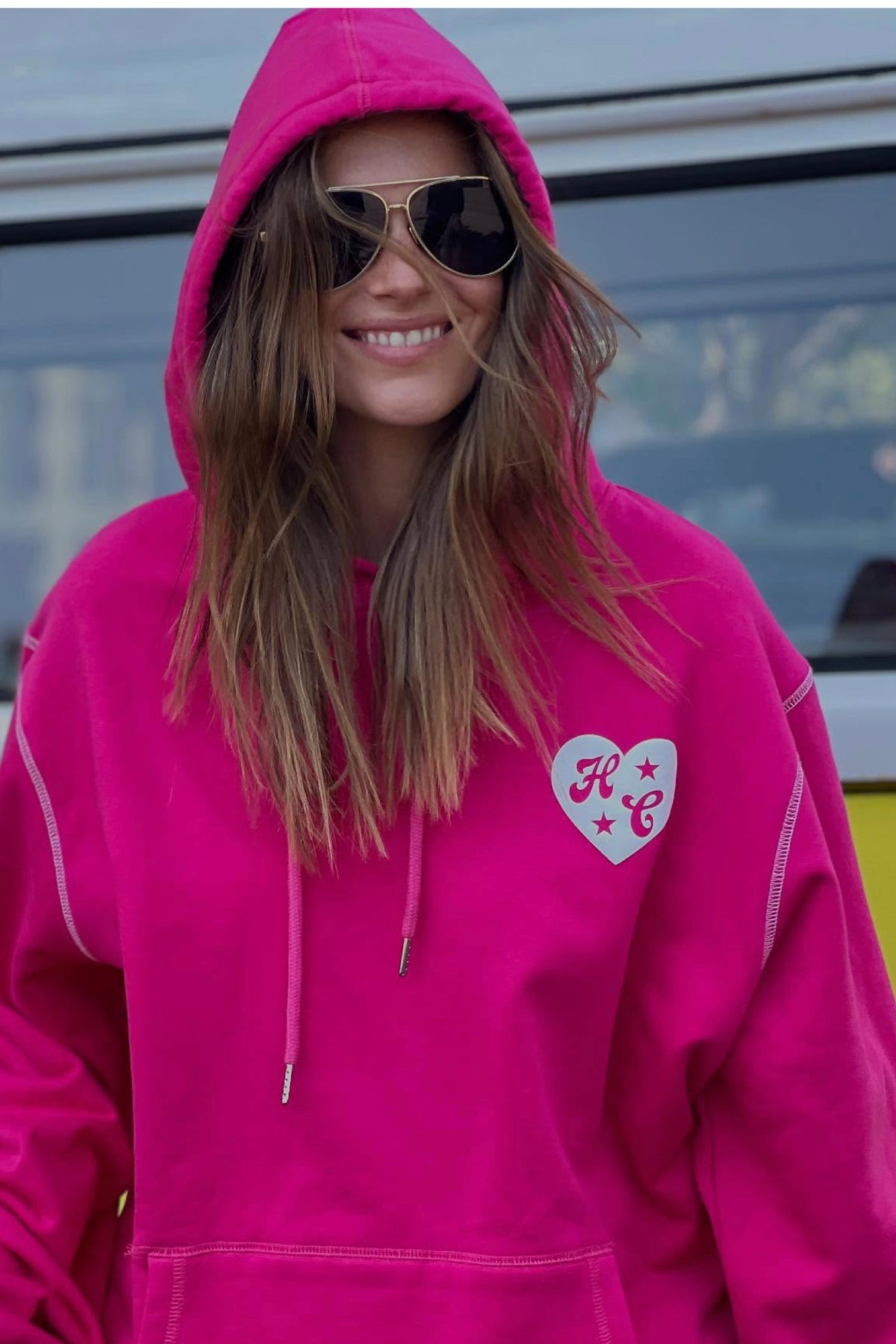 My Boyfriends Oversized Hoodie Pink - PREORDER DELIVERY MID MAY