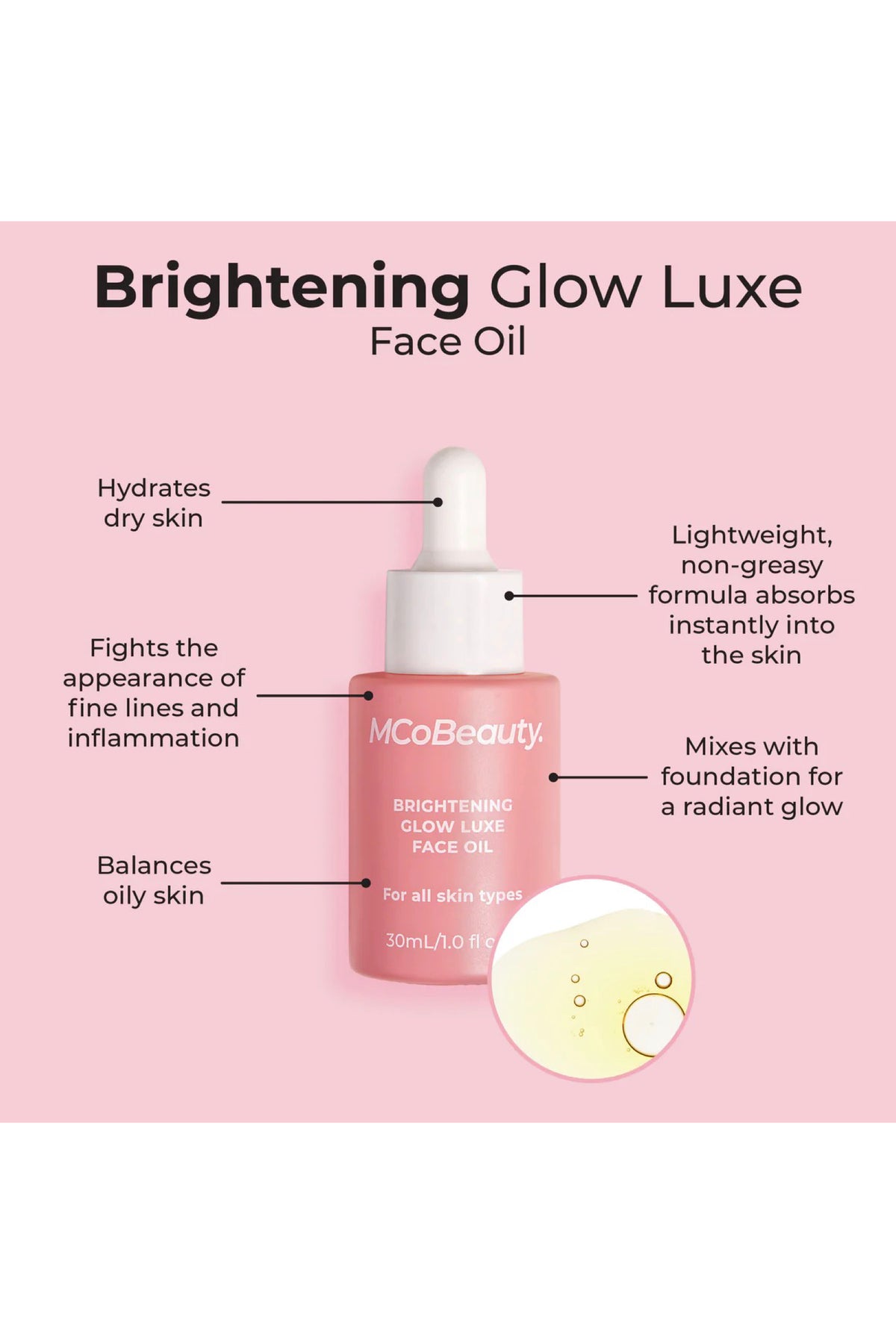 Brightening Glow Luxe Face Oil 30ml