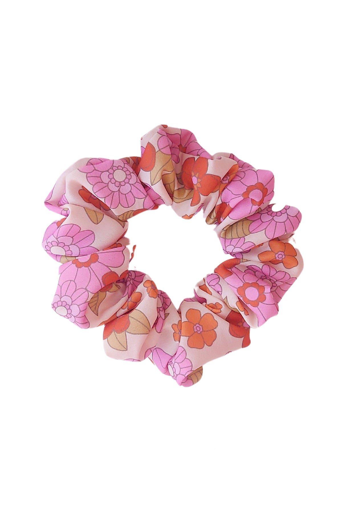 Scrunchie Blossom Crepe