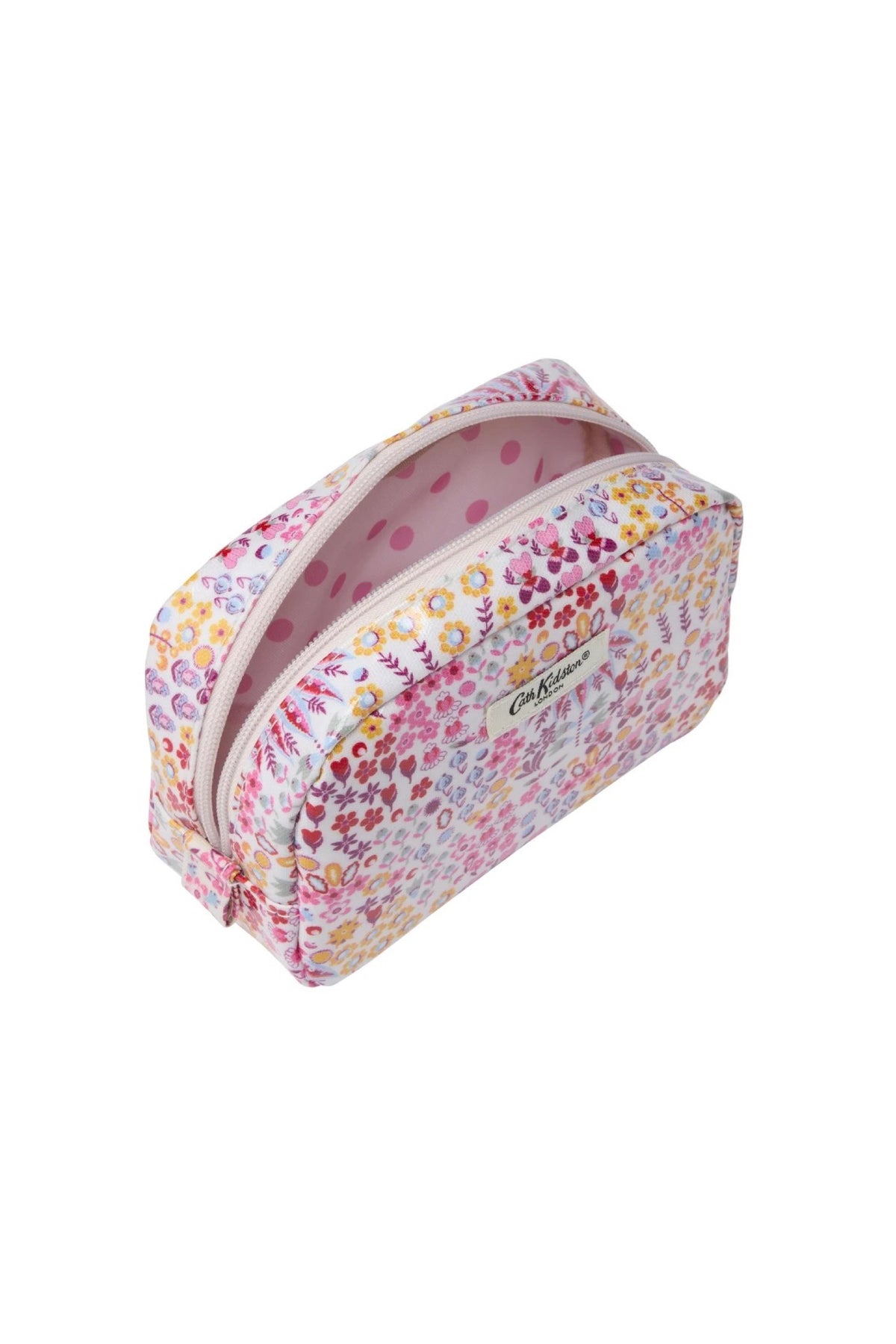 Make Up Bag With Mirror Affinity Ditsy Print
