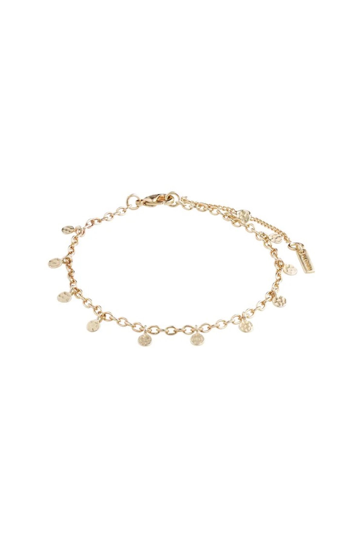 Panna Recycled Coin Bracelet Gold Plated