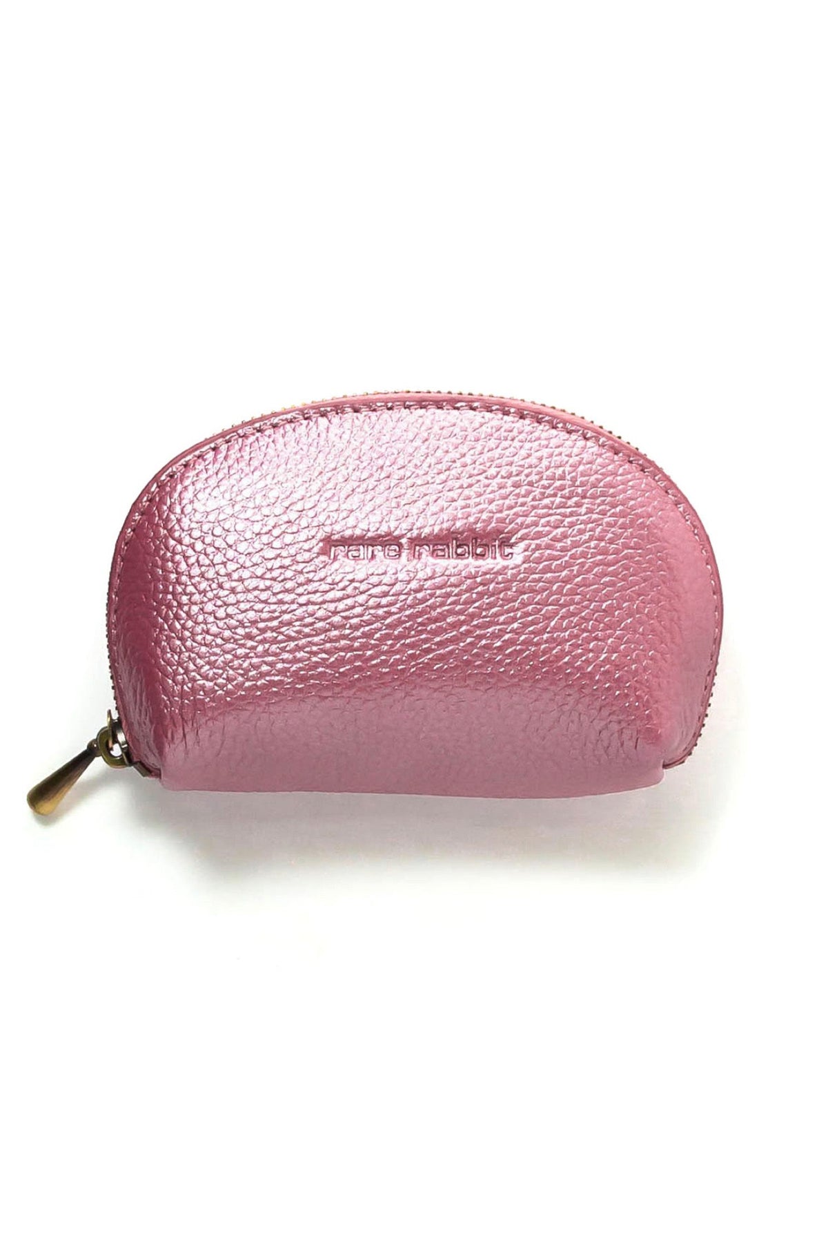 Meme Coin Purse Metallice Pink