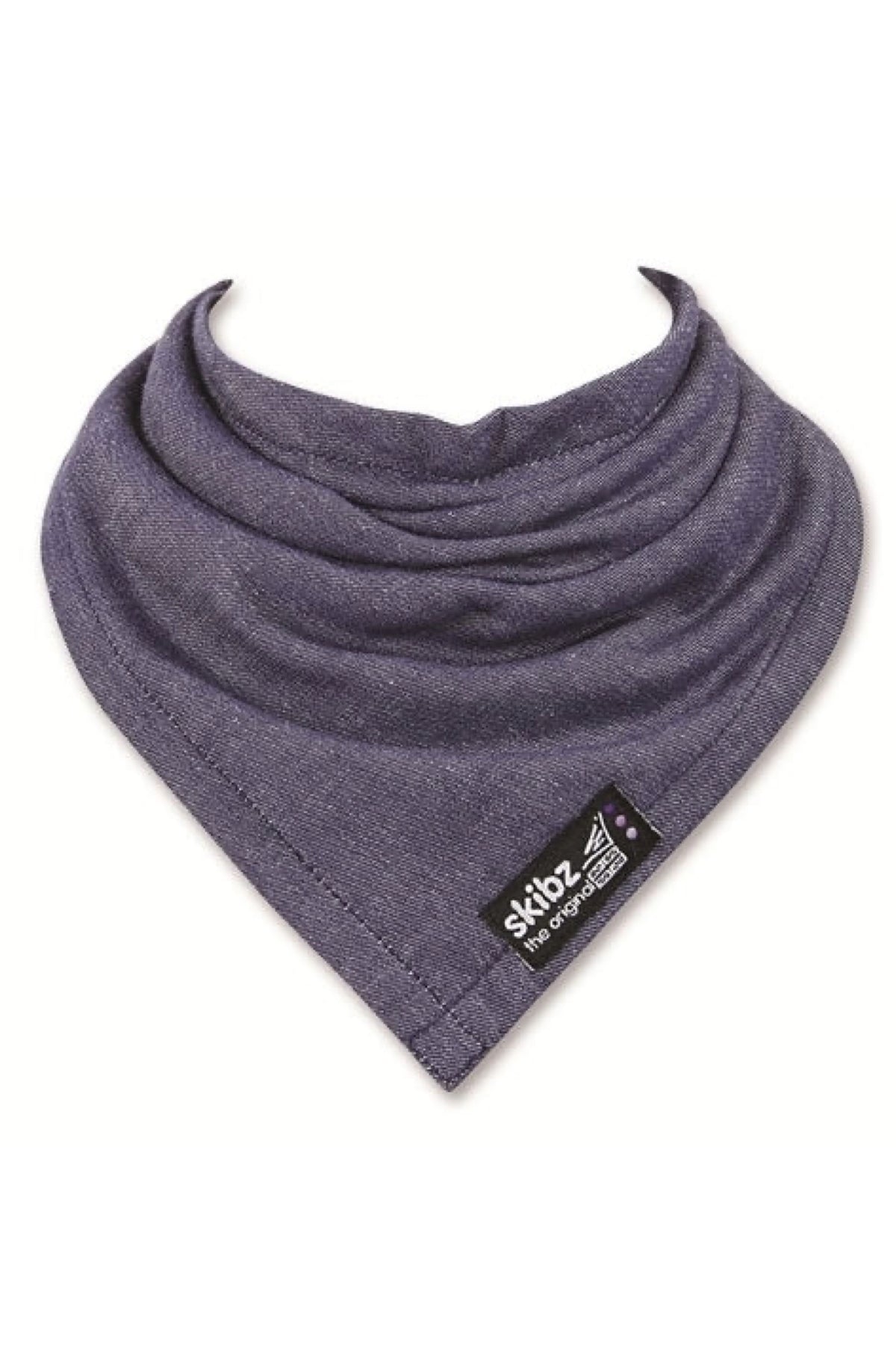 Skibz Dribble Bandana Bib Denim