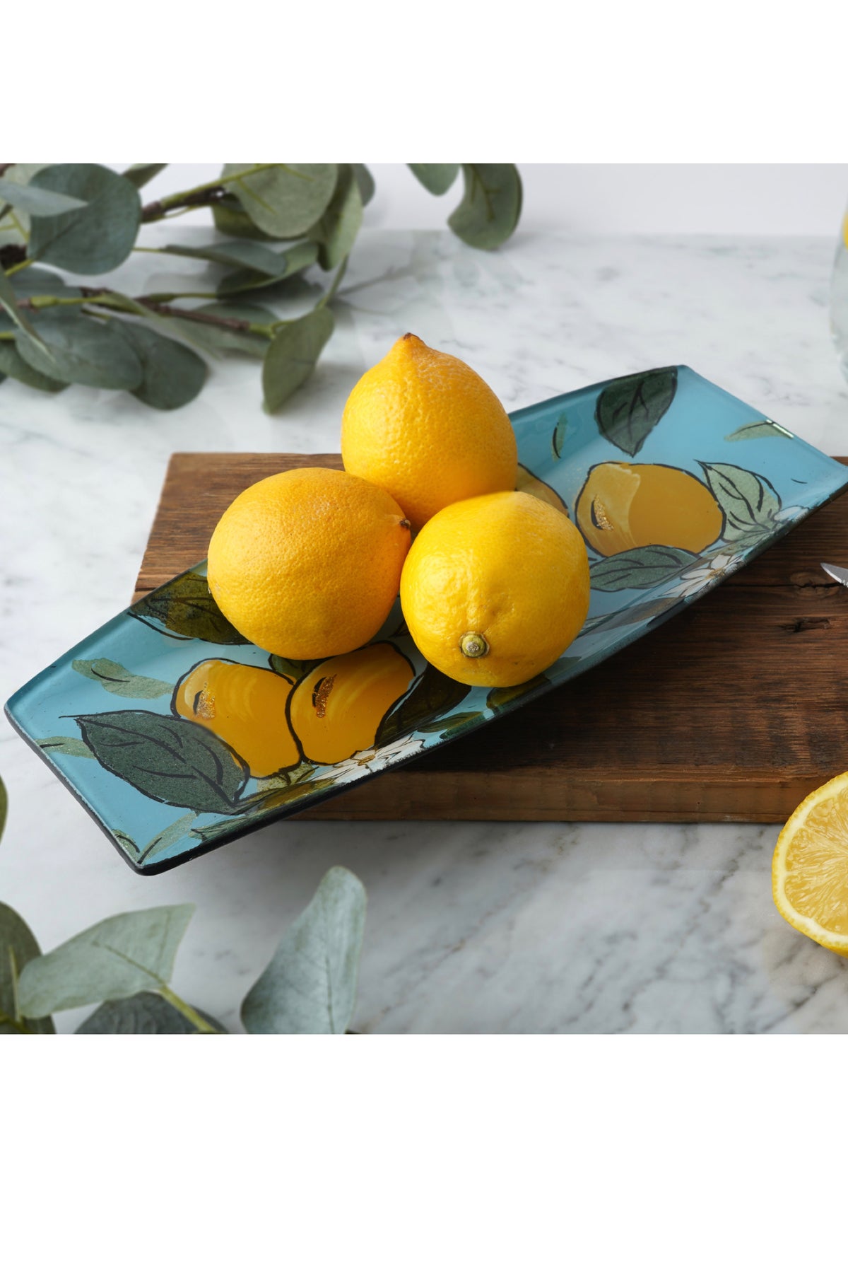 Sicilian Zest Glass Large Rectangle Dish