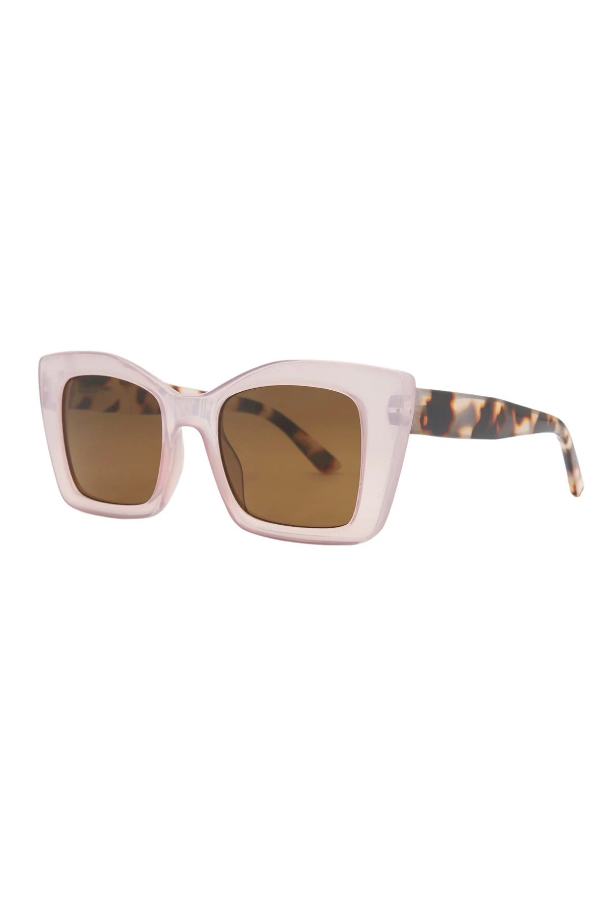Cleo Sunglasses Beige Tortoise Shell
