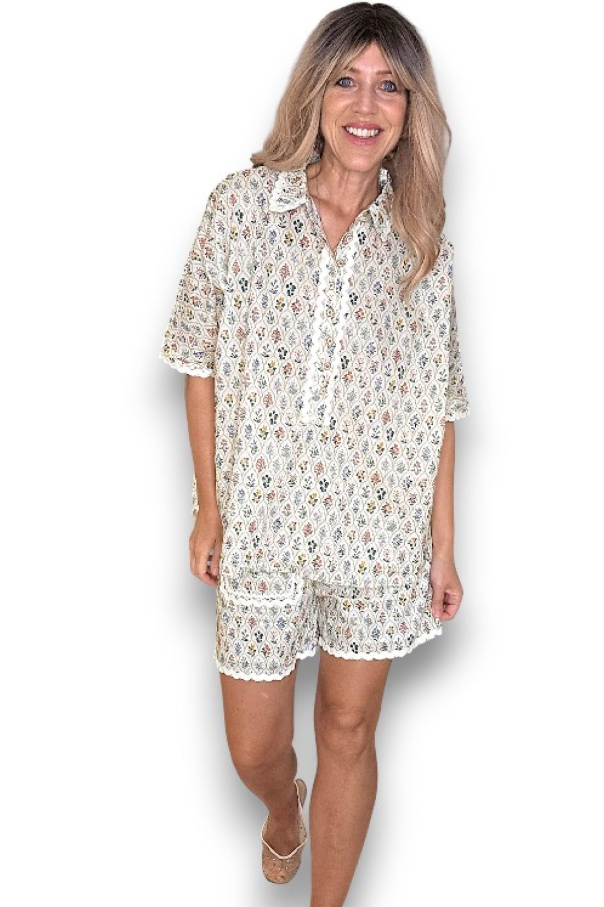 Ivory Wallflower 2pcs Set