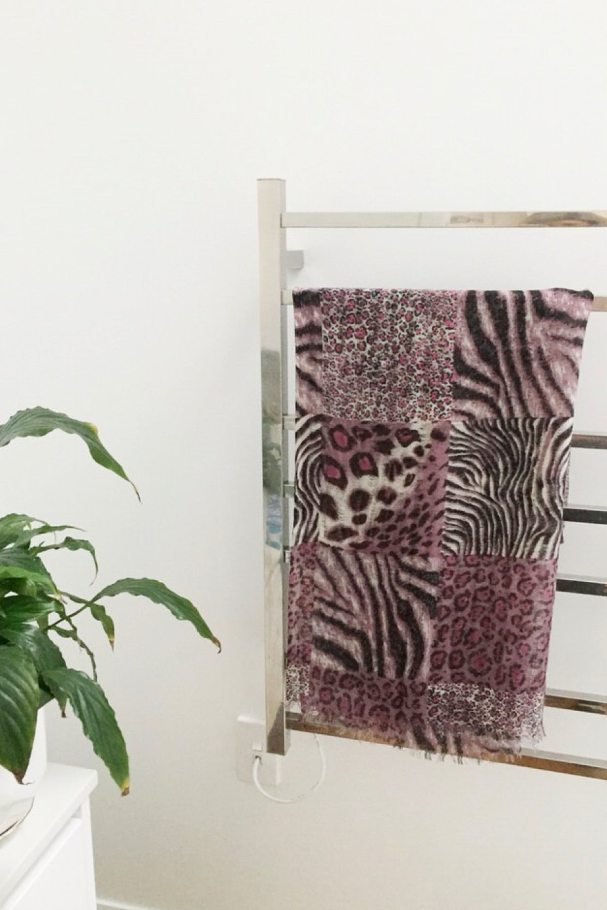 Animal Print Merino Scarf