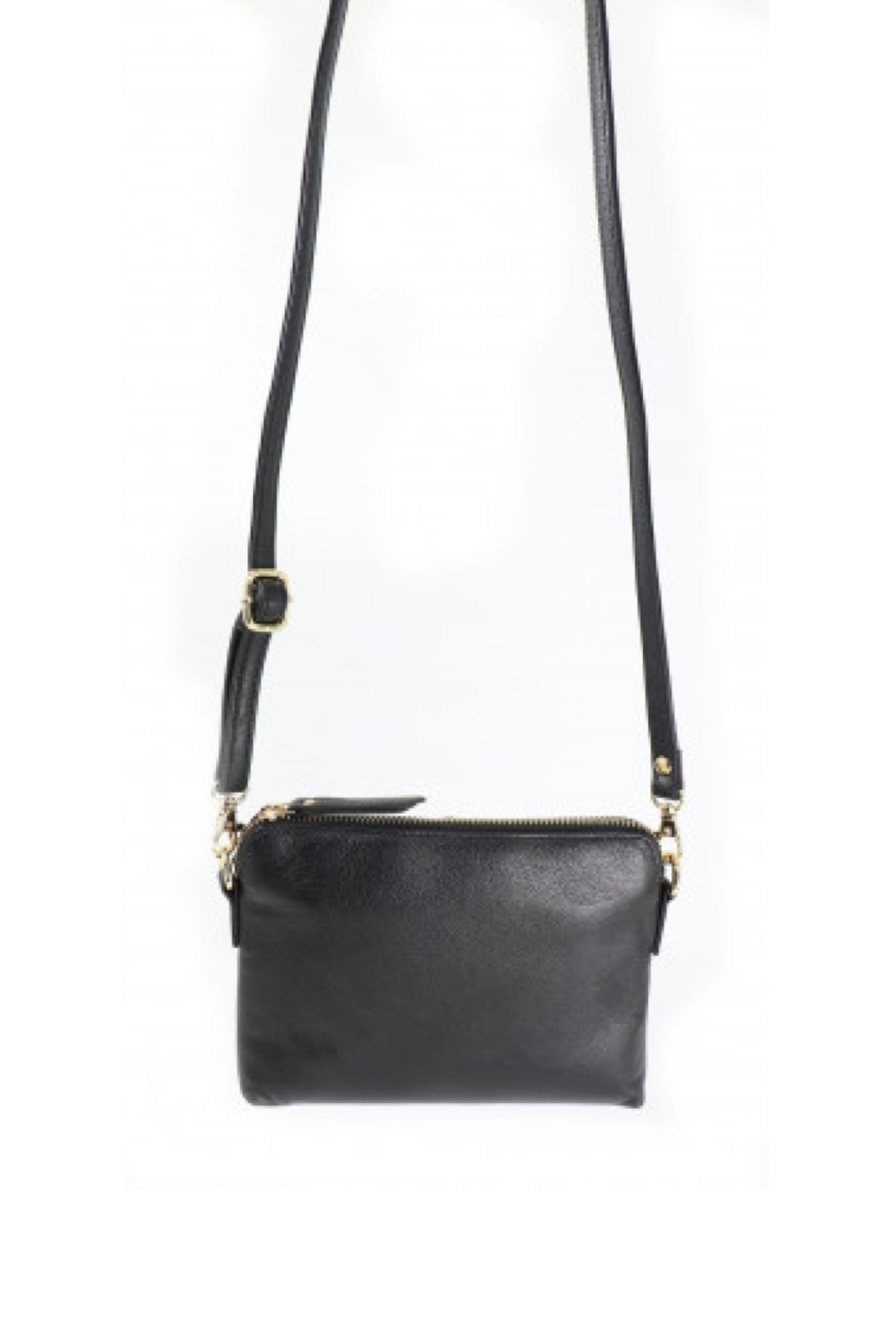 Baron Leather Handbag Black