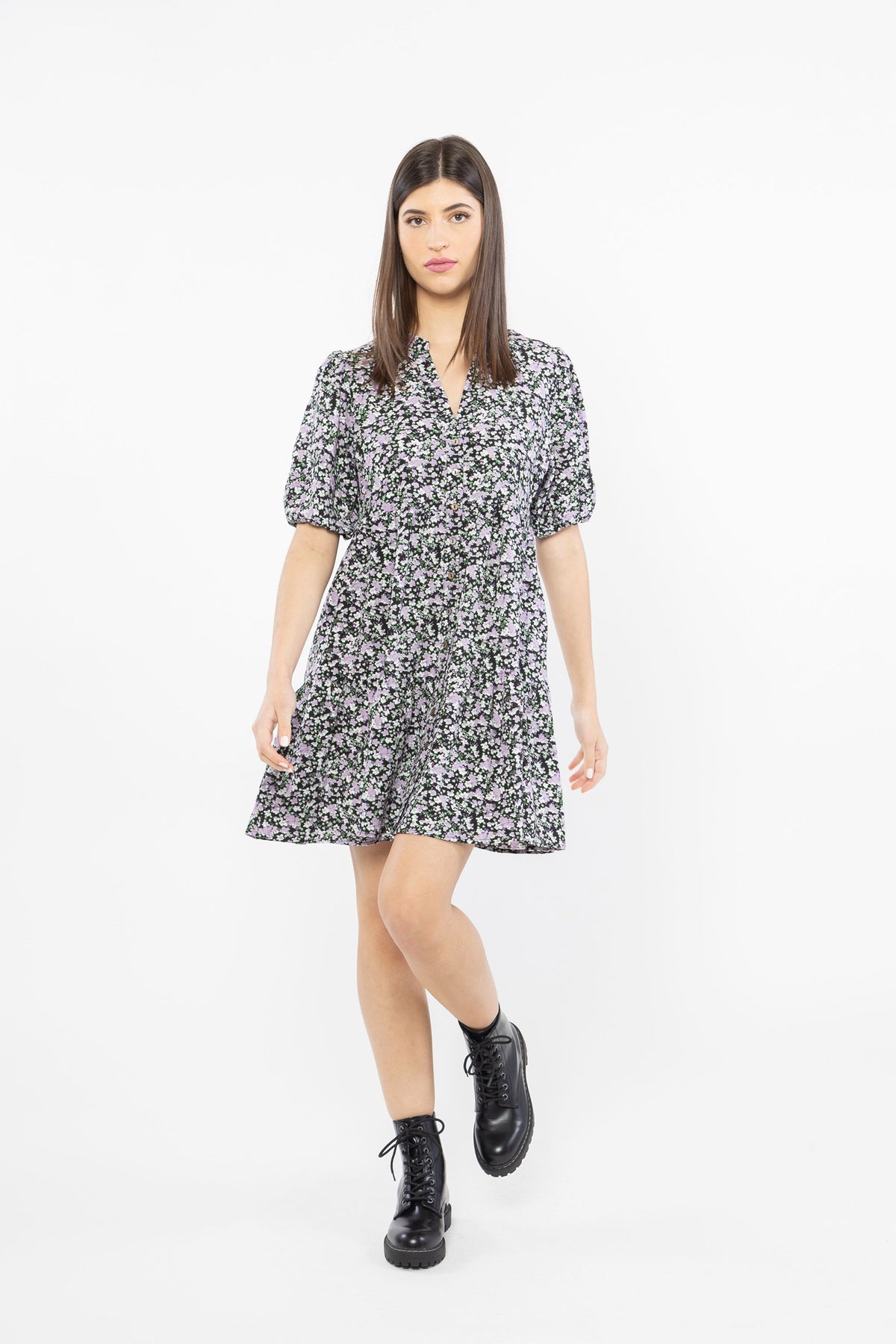 Reflective Mini Dress Lupin