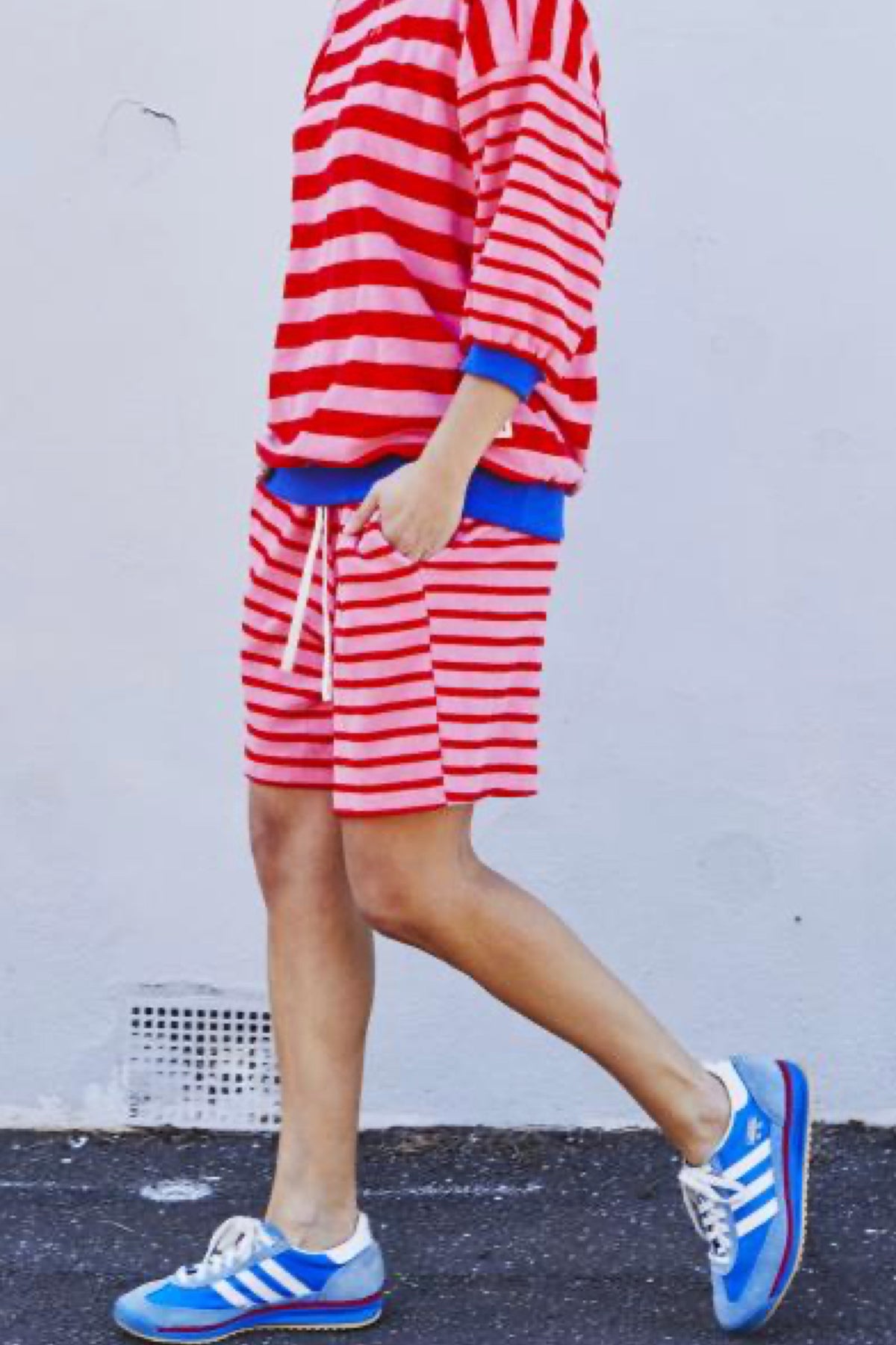 Summer Carnival Stripe Short Pink Red - PREORDER DELIVERY END NOVEMBER