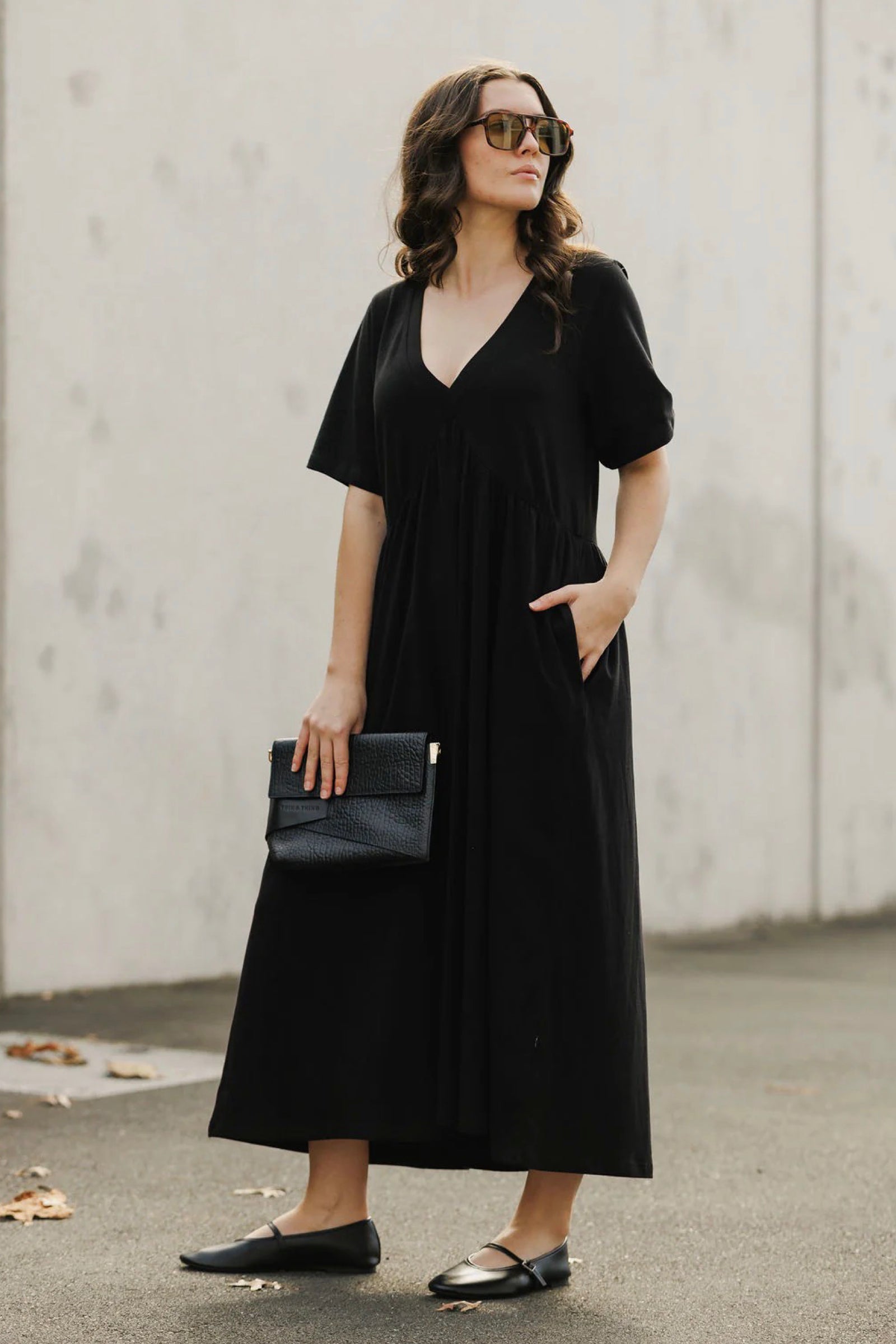 Carley Dress Black