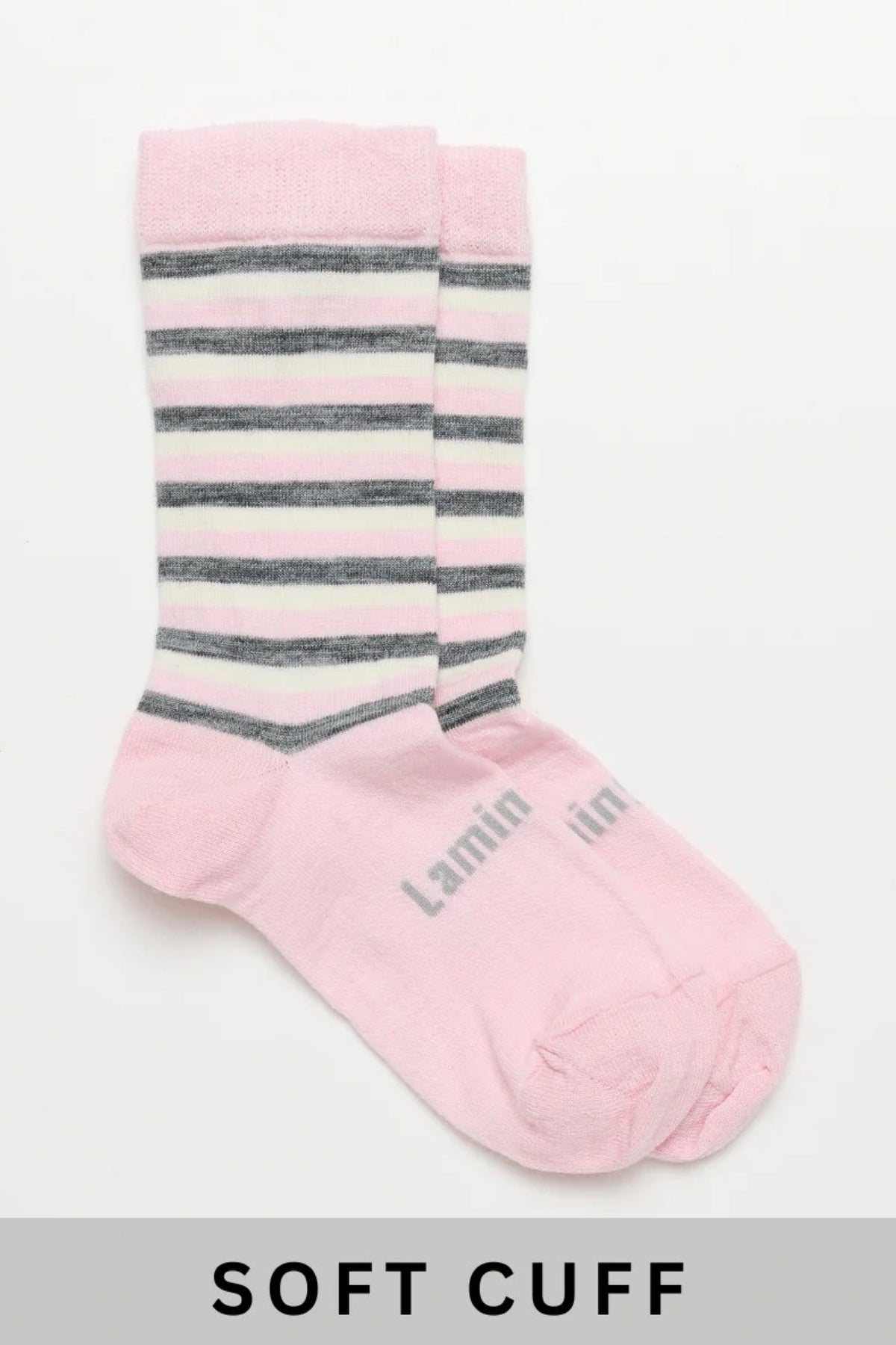 Merino Wool Soft Cuff Crew Socks Lucile