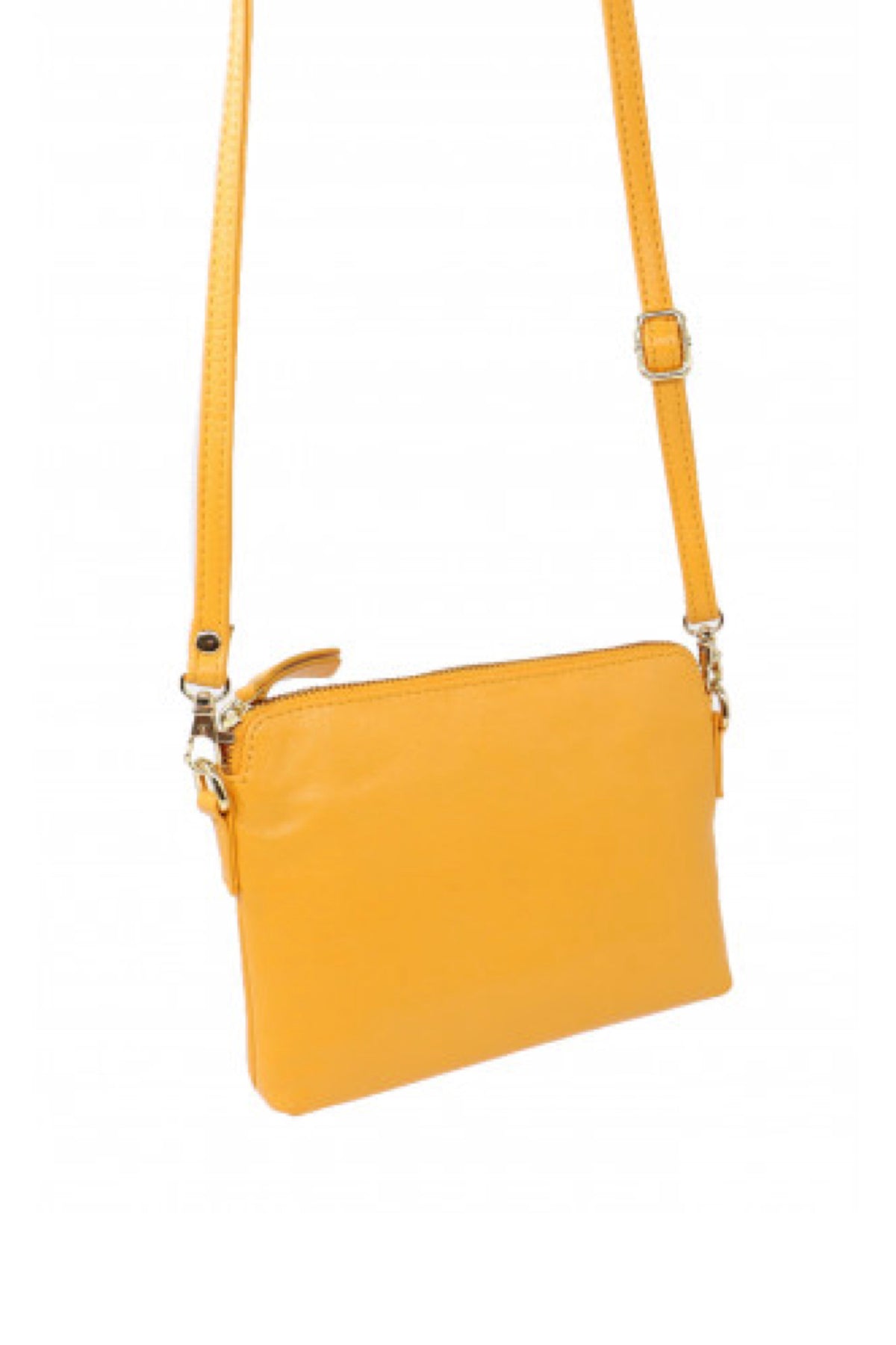 Baron Leather Handbag Yellow