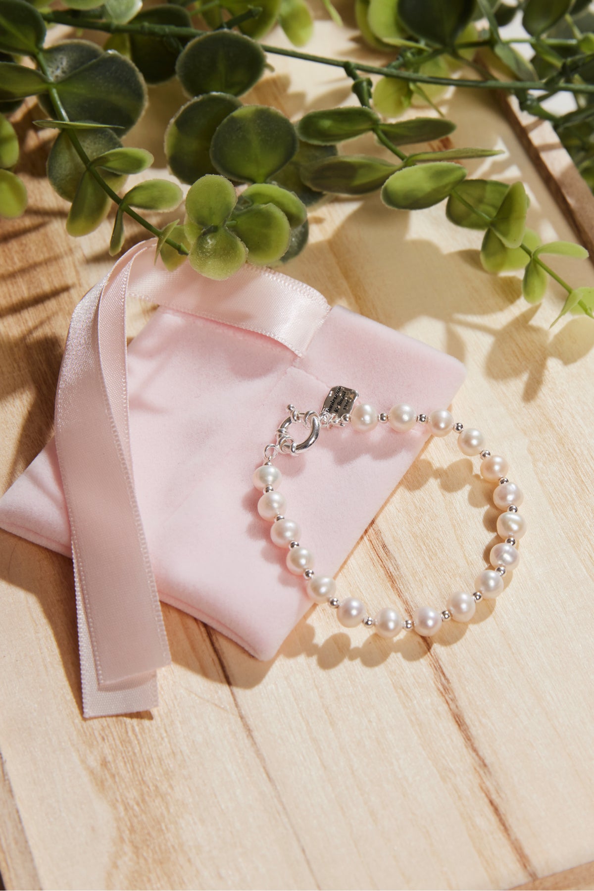 Pearl And Sterling Silver Bracelet