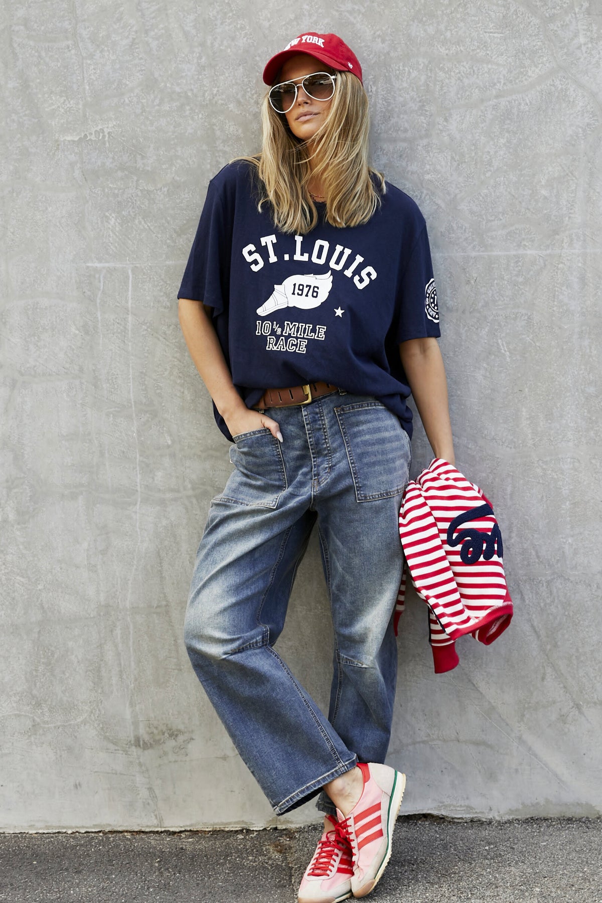 St Louis Tee Navy - PREORDER DELIVERY EARLY MARCH