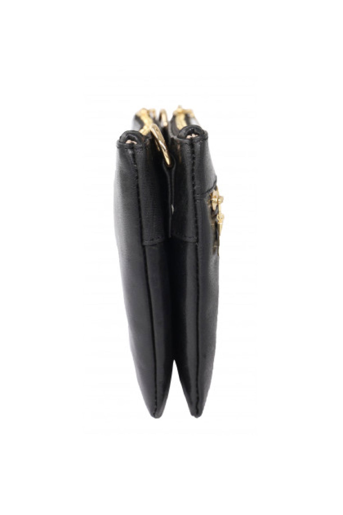 Luisa Italian Leather Twin Zip Bag