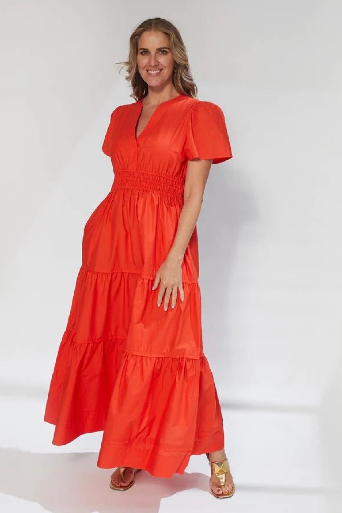 Vittoria Dress Tomato