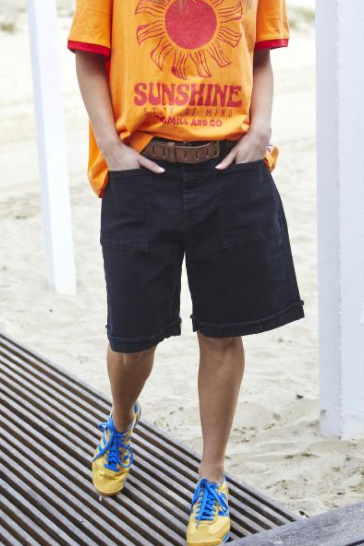 New Weekend Stretch Short Black - PREORDER DELIVERY EARLY DEC