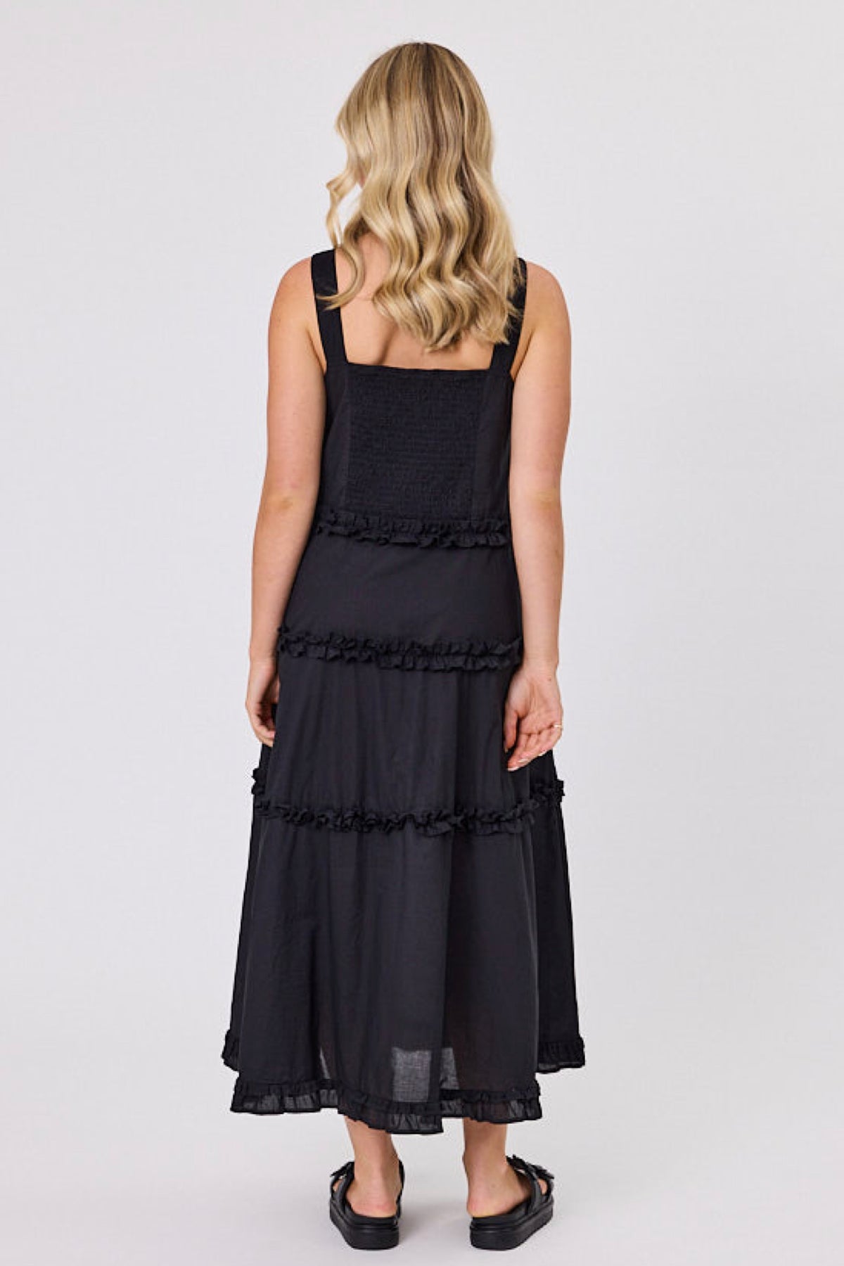 Regalia Dress Black - PREORDER DELIVERY MID SEPT