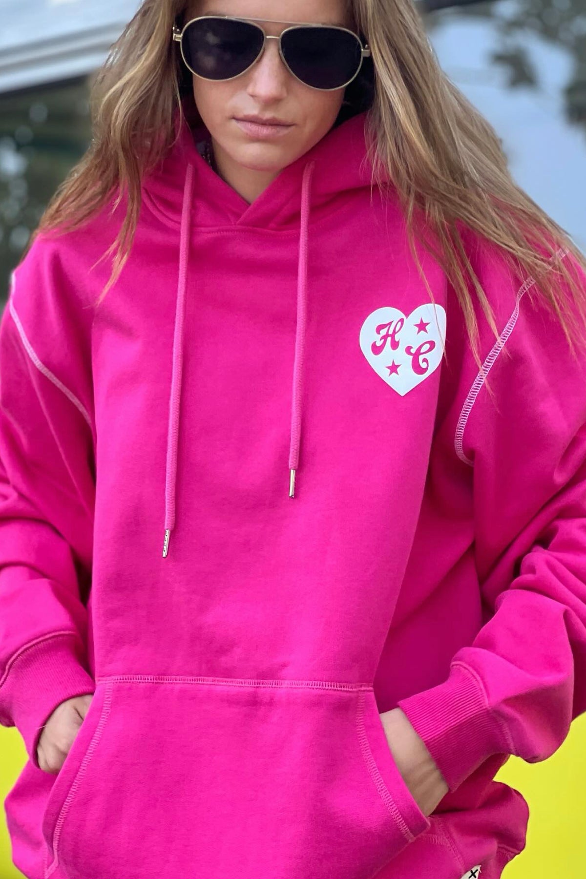 My Boyfriends Oversized Hoodie Pink - PREORDER DELIVERY MID MAY