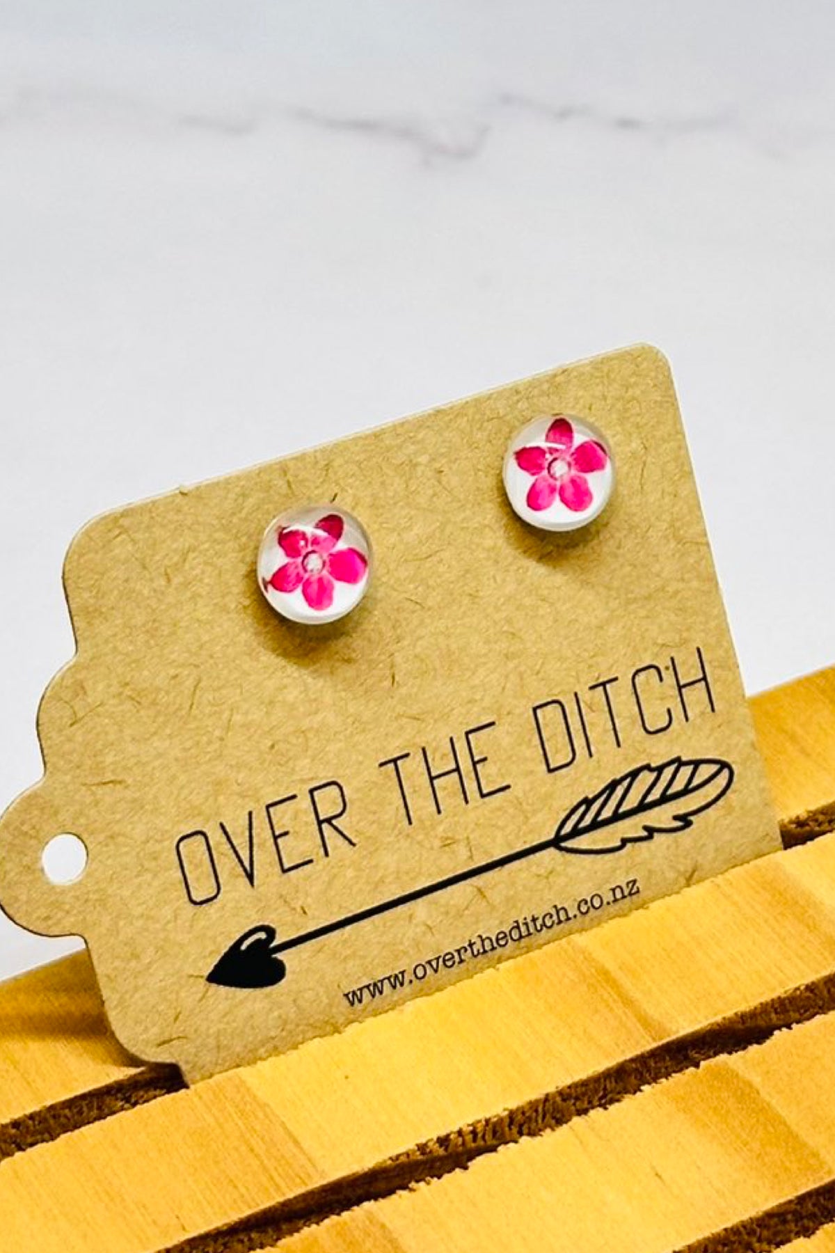 Frangipani Studs SMALL