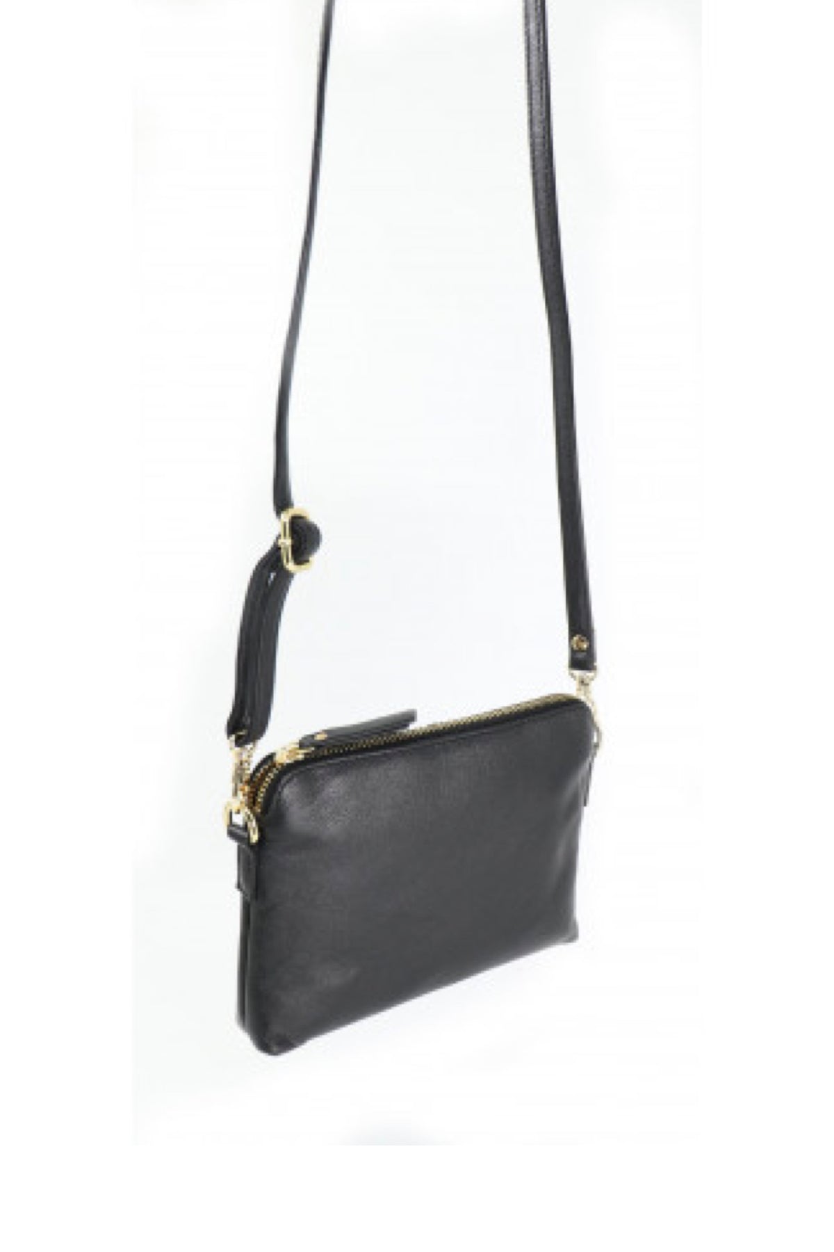 Baron Leather Handbag Black
