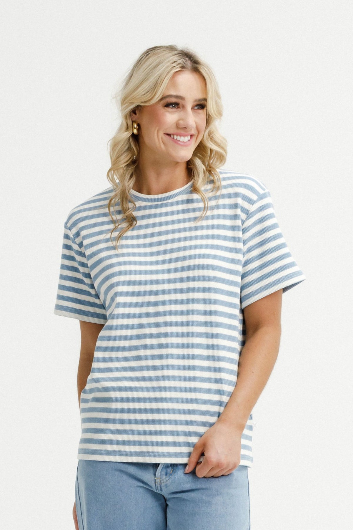 Chris Tee Sky Stripes - PREORDER DELIVERY EARLY FEB