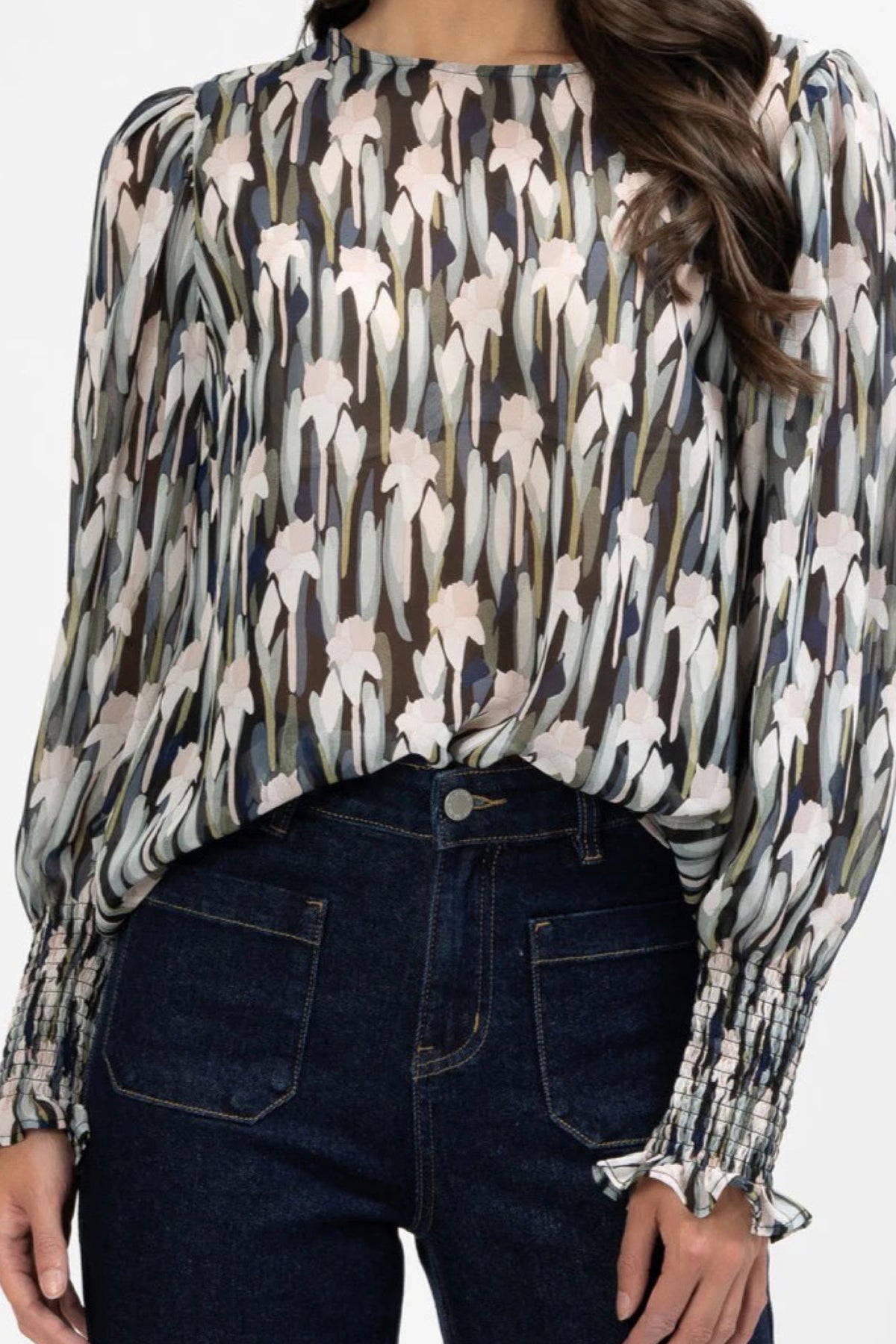 Timely Top Tulip Smudge - PREORDER