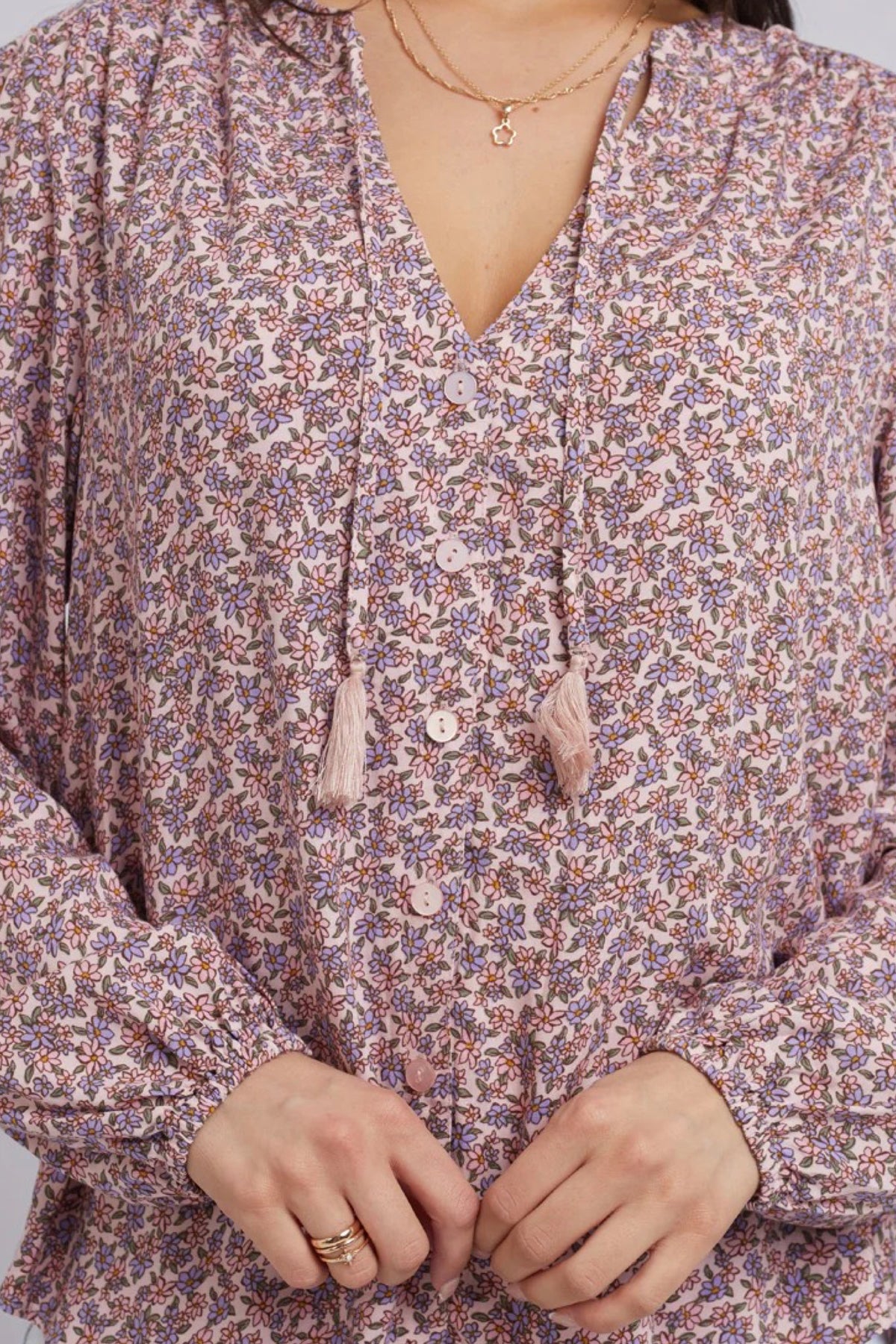 Kenzie Floral Shirt Print