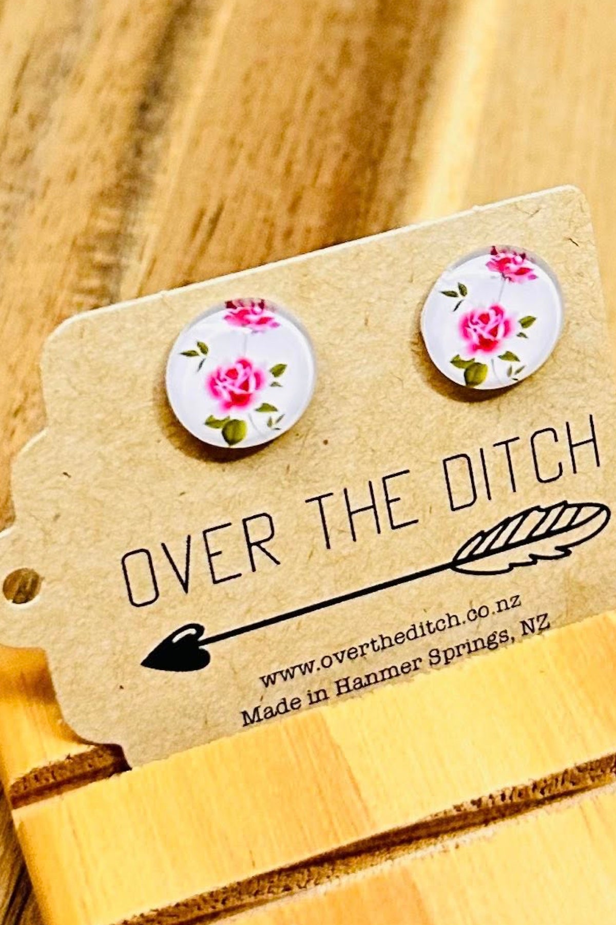Rosey Posey Studs