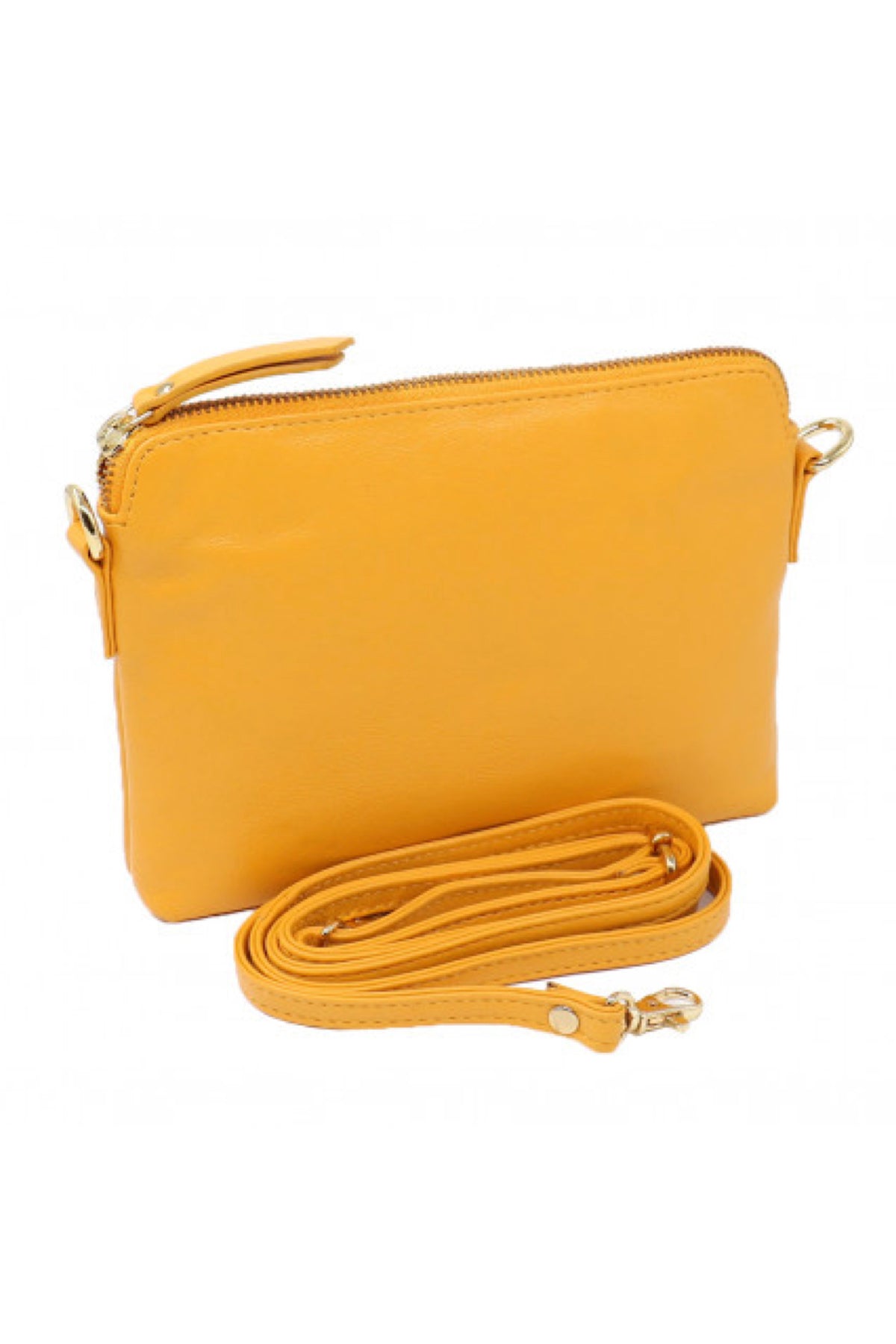 Baron Leather Handbag Yellow