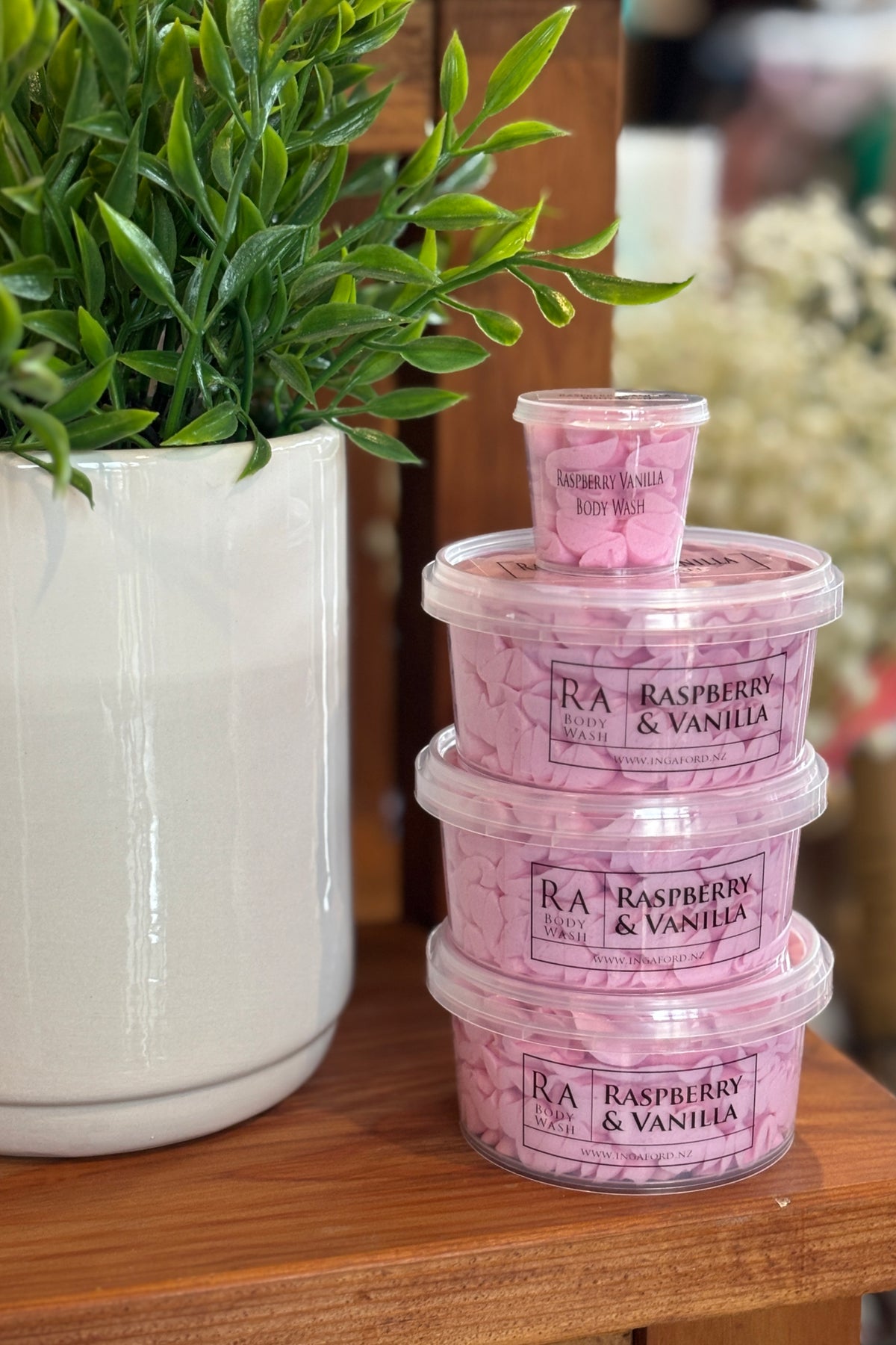 Body Wash Raspberry Vanilla