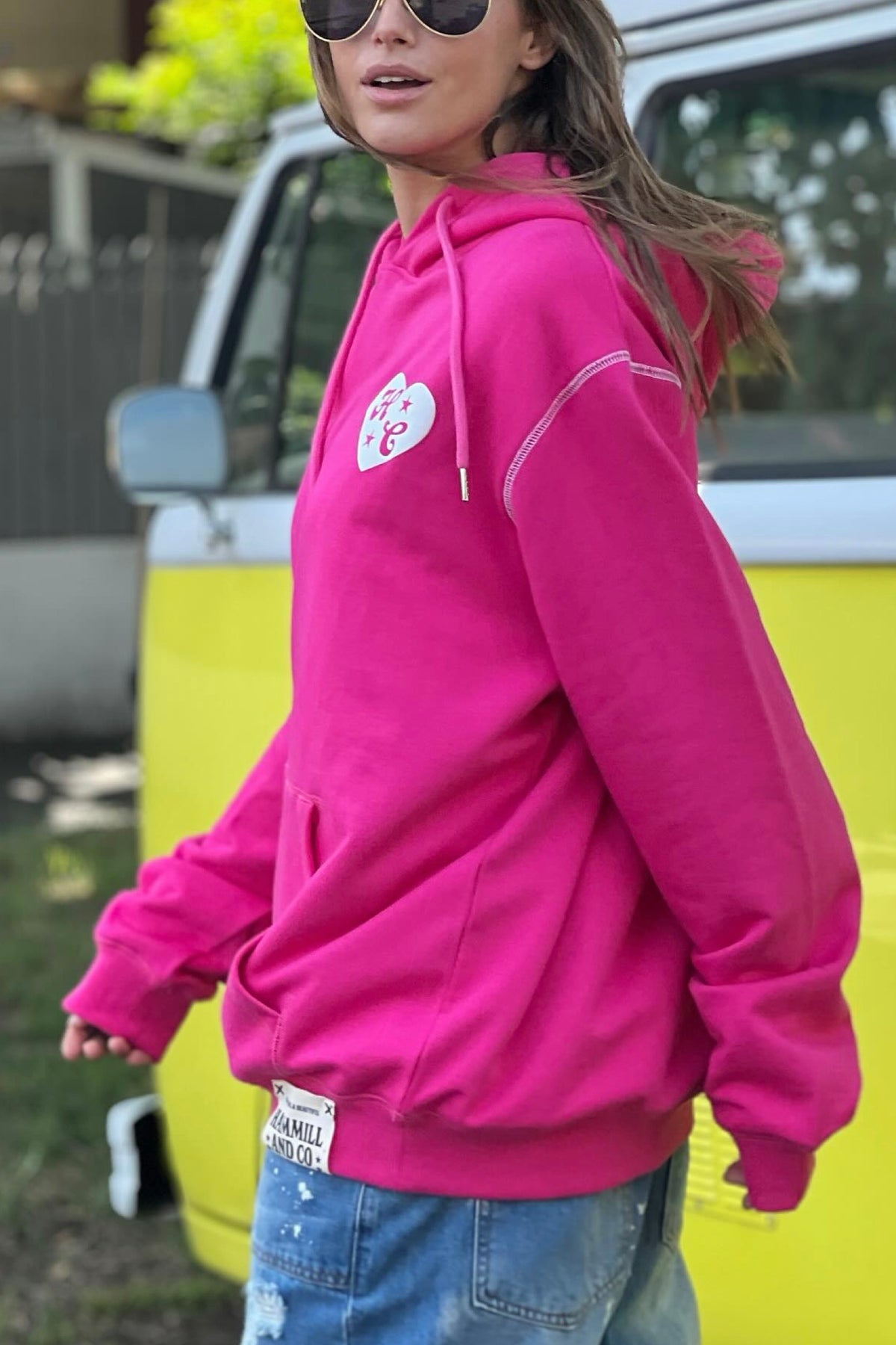 My Boyfriends Oversized Hoodie Pink - PREORDER DELIVERY MID MAY