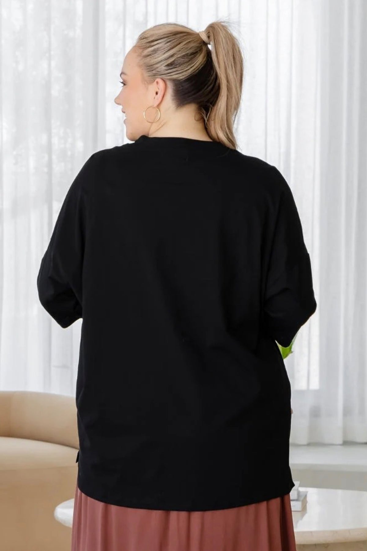 But First Coffee Oversized Tee - PREORDER DELIVERY EARLY DEC