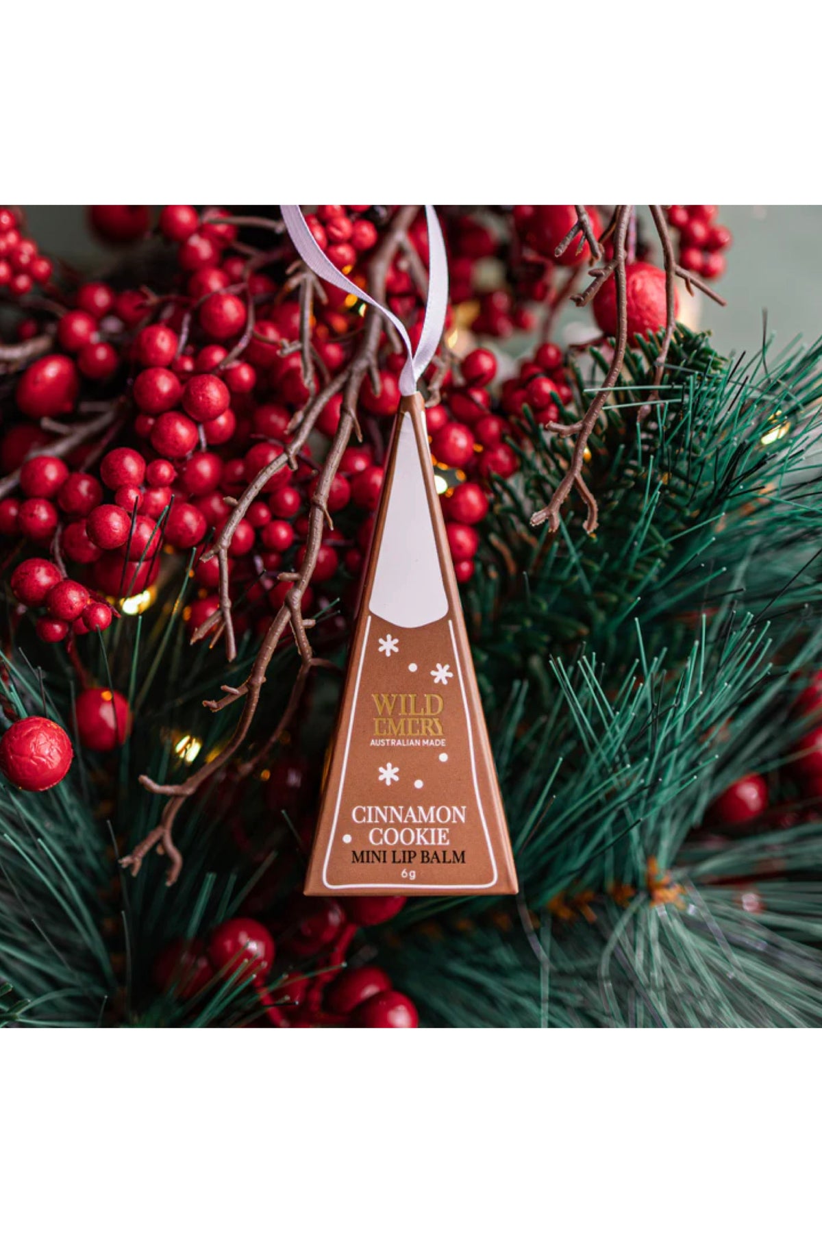 Cinnamon Cookie Mini Lip Balm Ornament