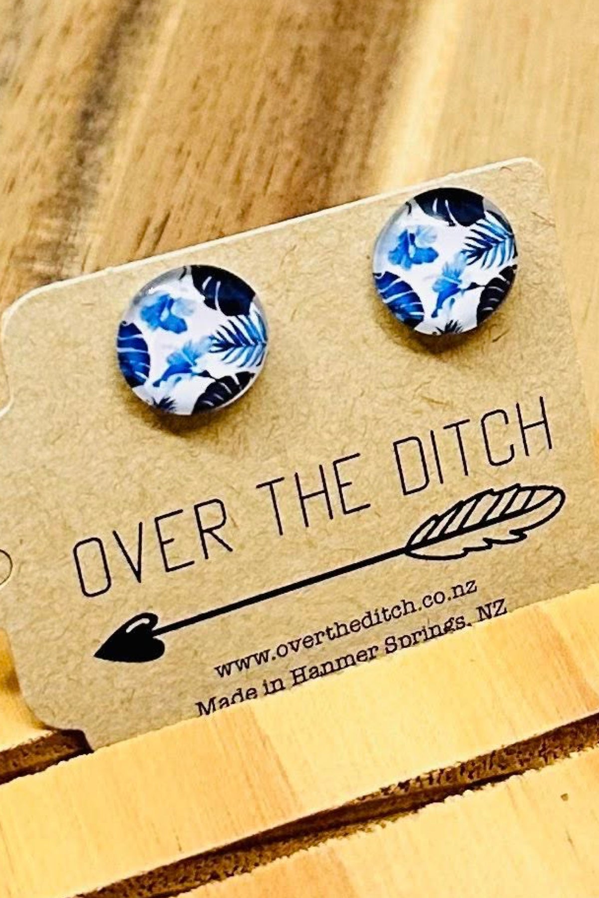 Hues Of Blue Studs
