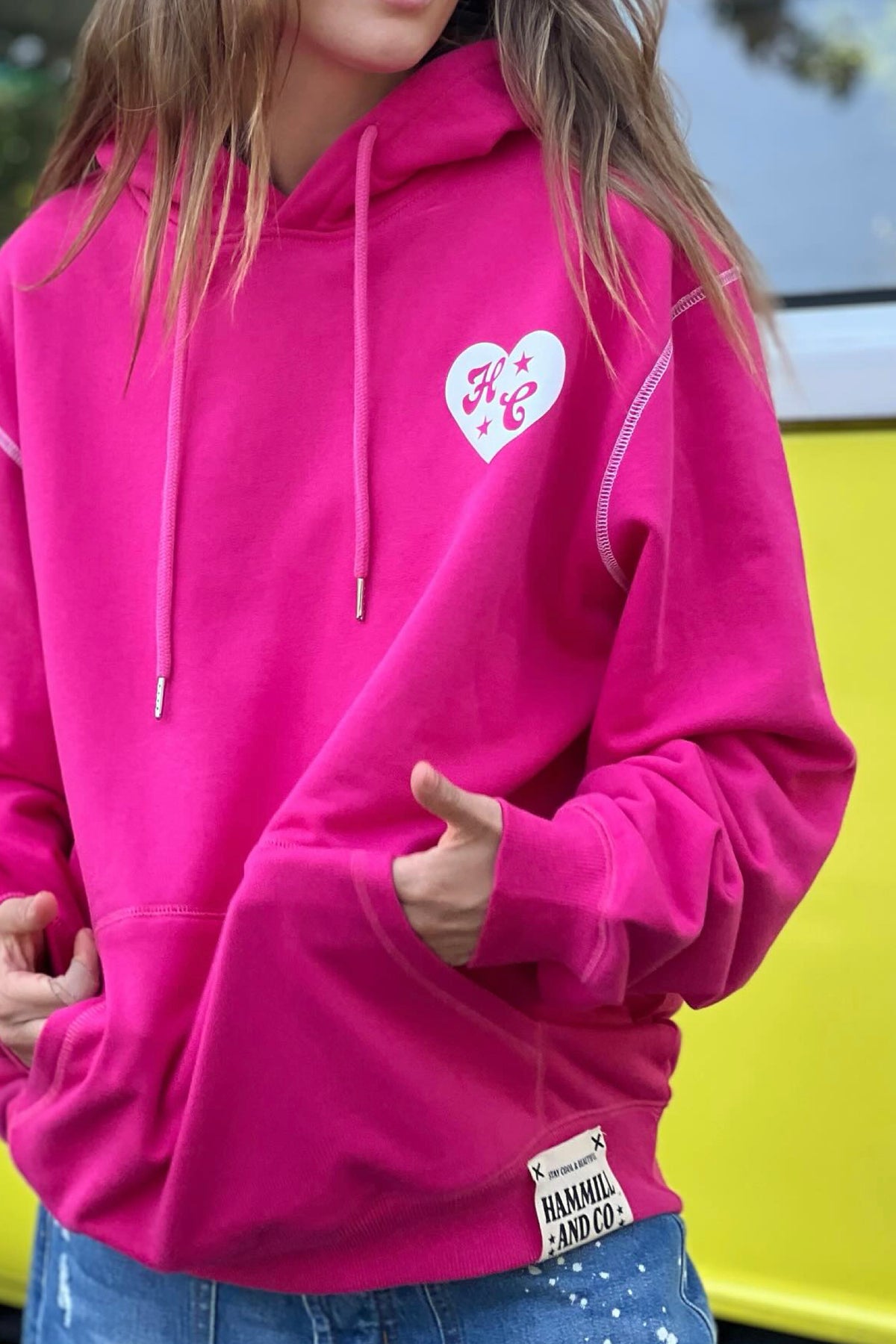 My Boyfriends Oversized Hoodie Pink - PREORDER DELIVERY MID MAY