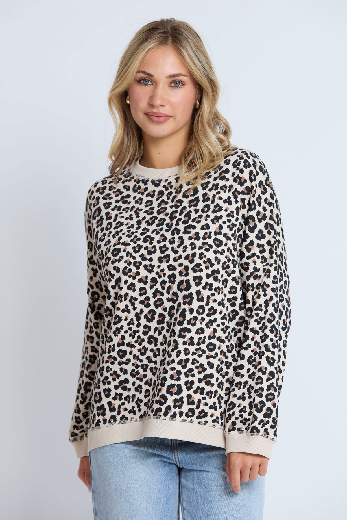 Newport Sweat Leopard