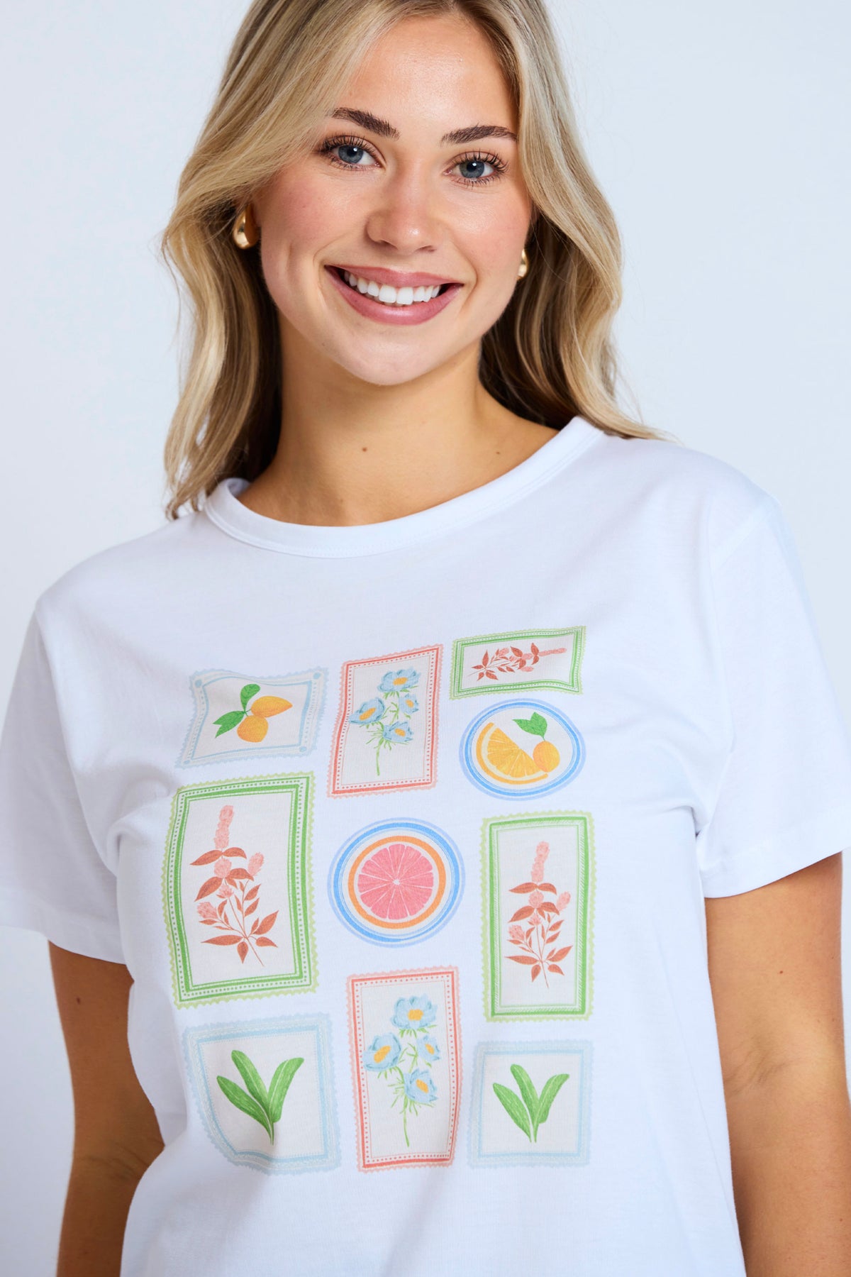 Ace Tee White Postcards From Italy - PREORDER