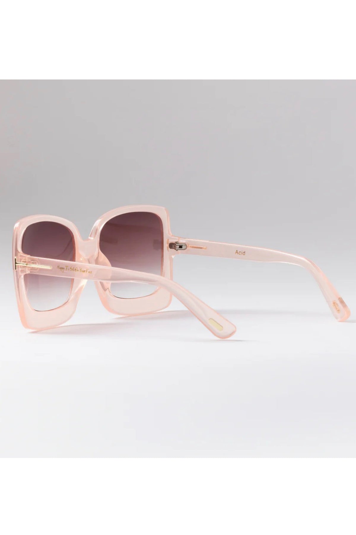 Acid Pink Sunglasses