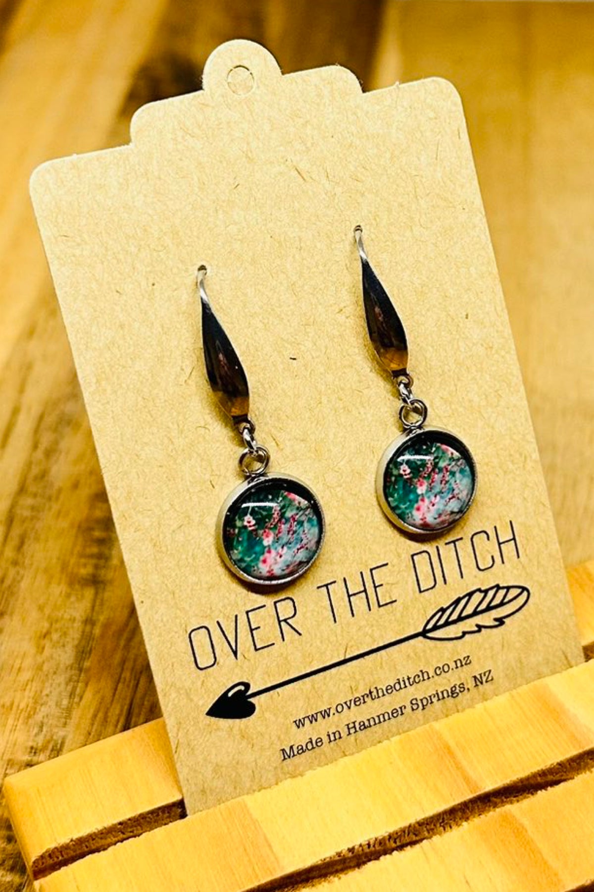 Spring Blossom Pendant Earrings