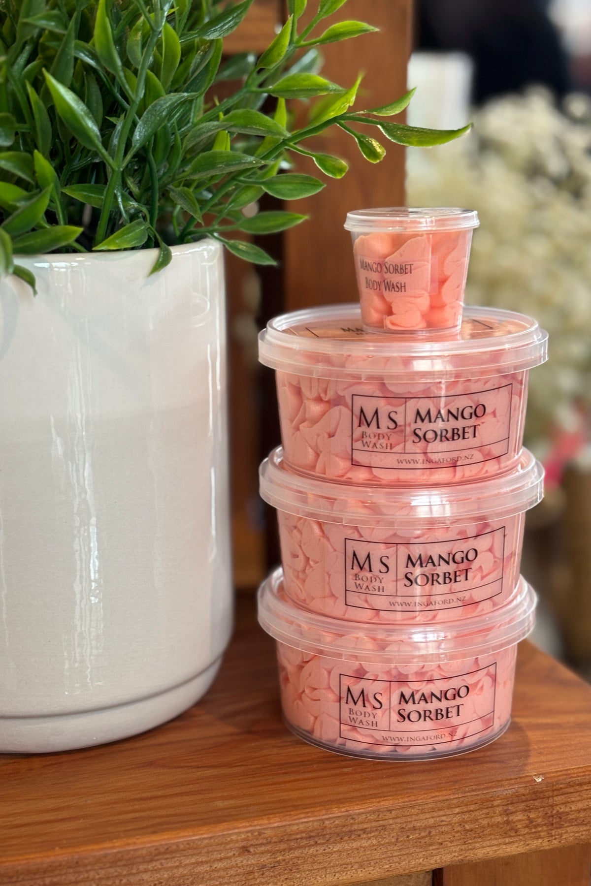 Body Wash Mango Sorbet