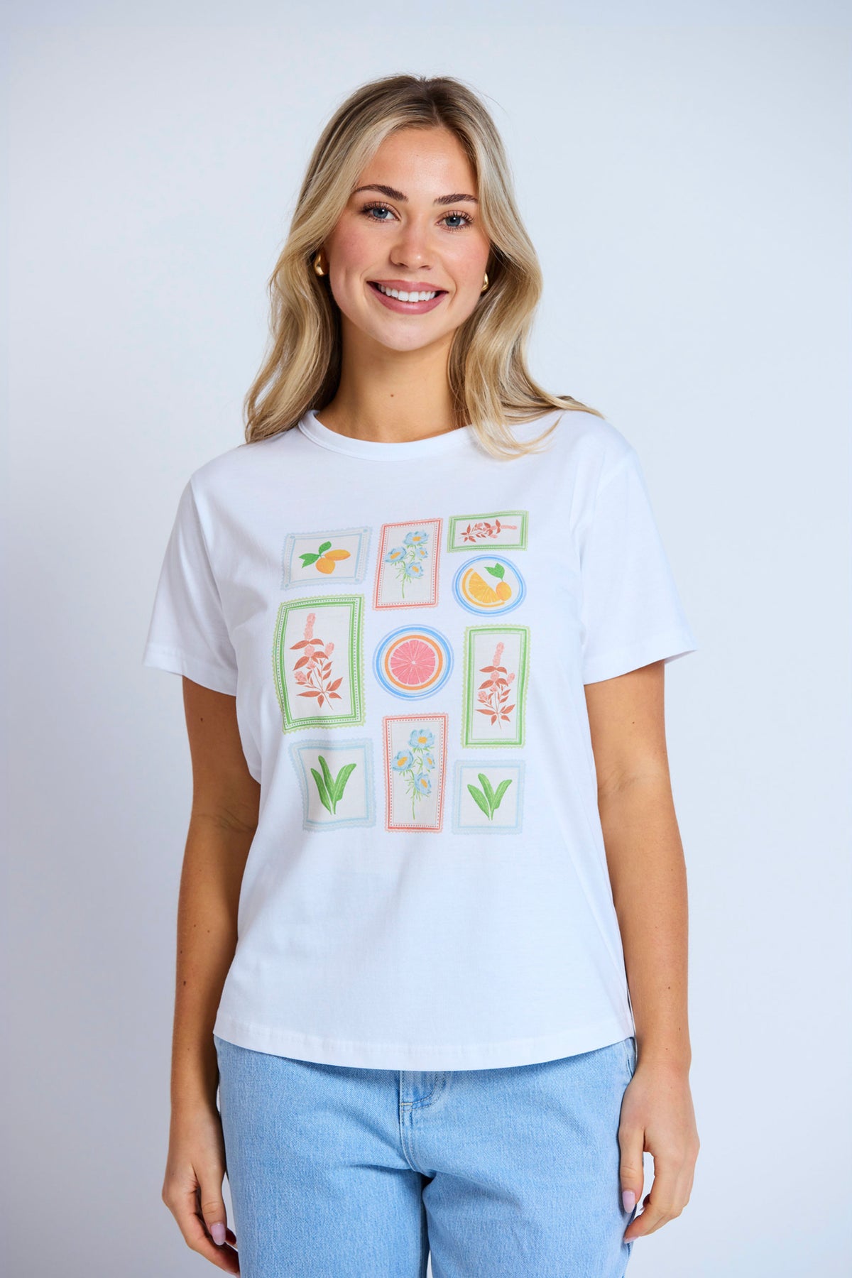 Ace Tee White Postcards From Italy - PREORDER