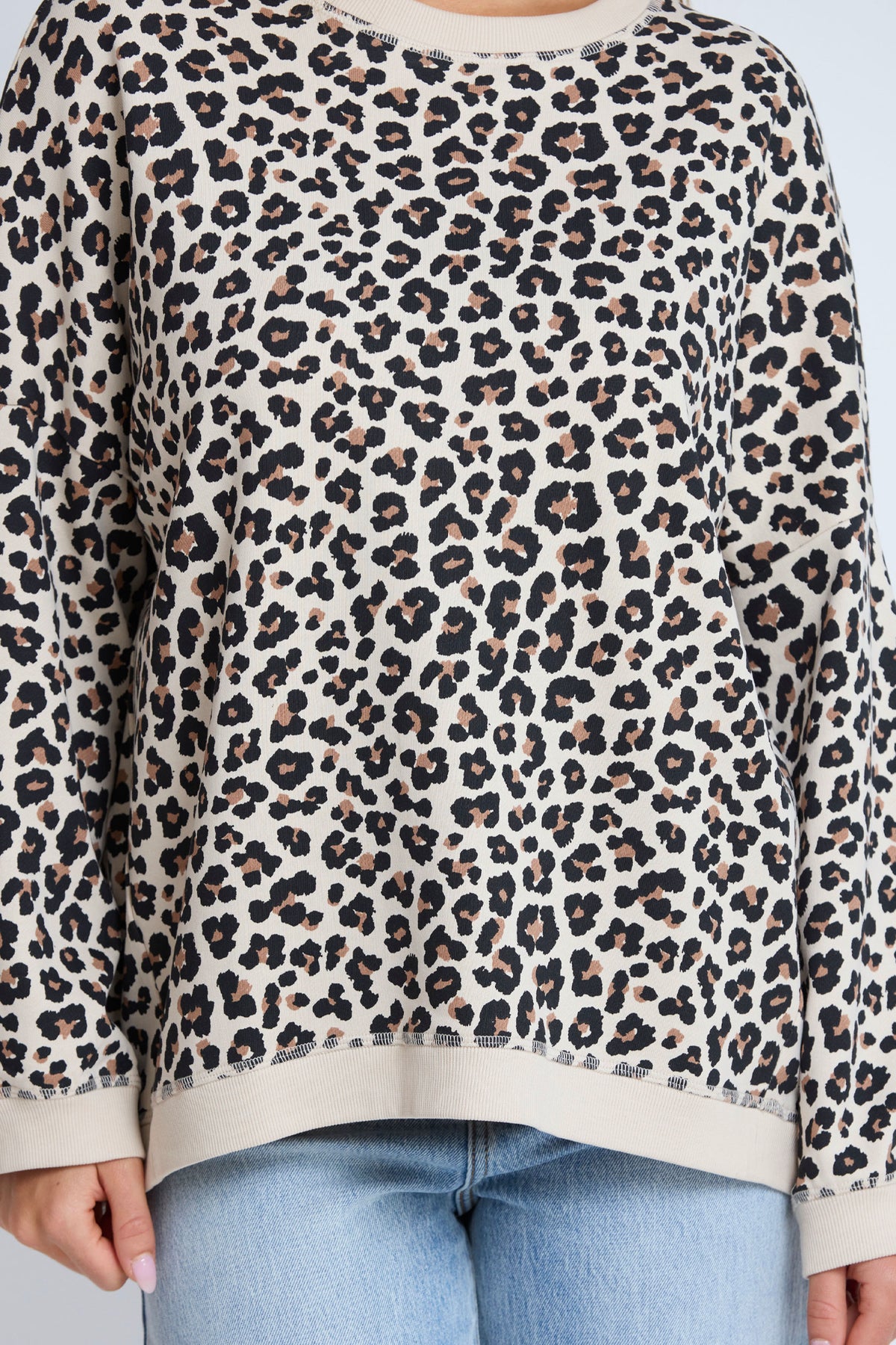 Newport Sweat Leopard