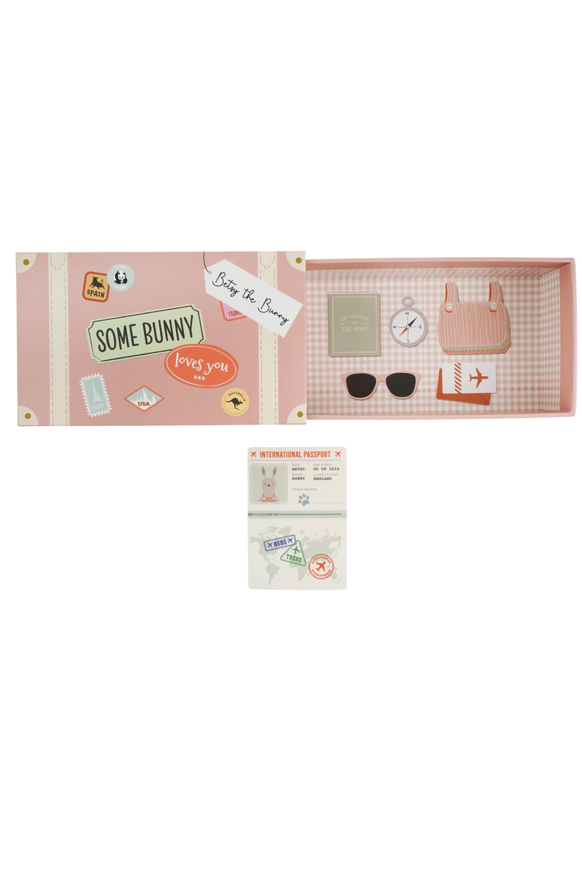 Wild Wanderers Bunny Pink